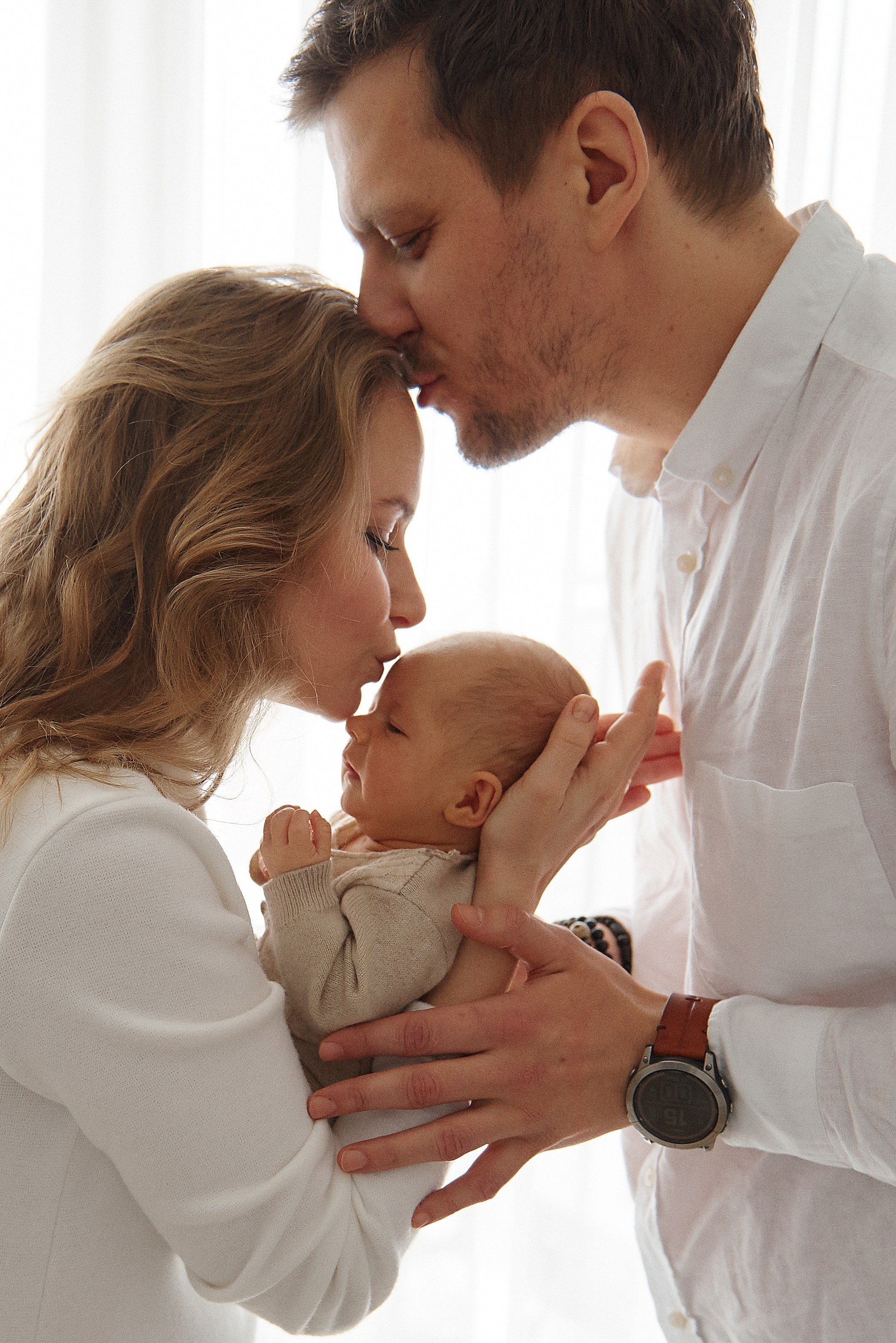 Дамір 7 тижнів. Фотограф новонароджених діток та їх сімей в Тернополі