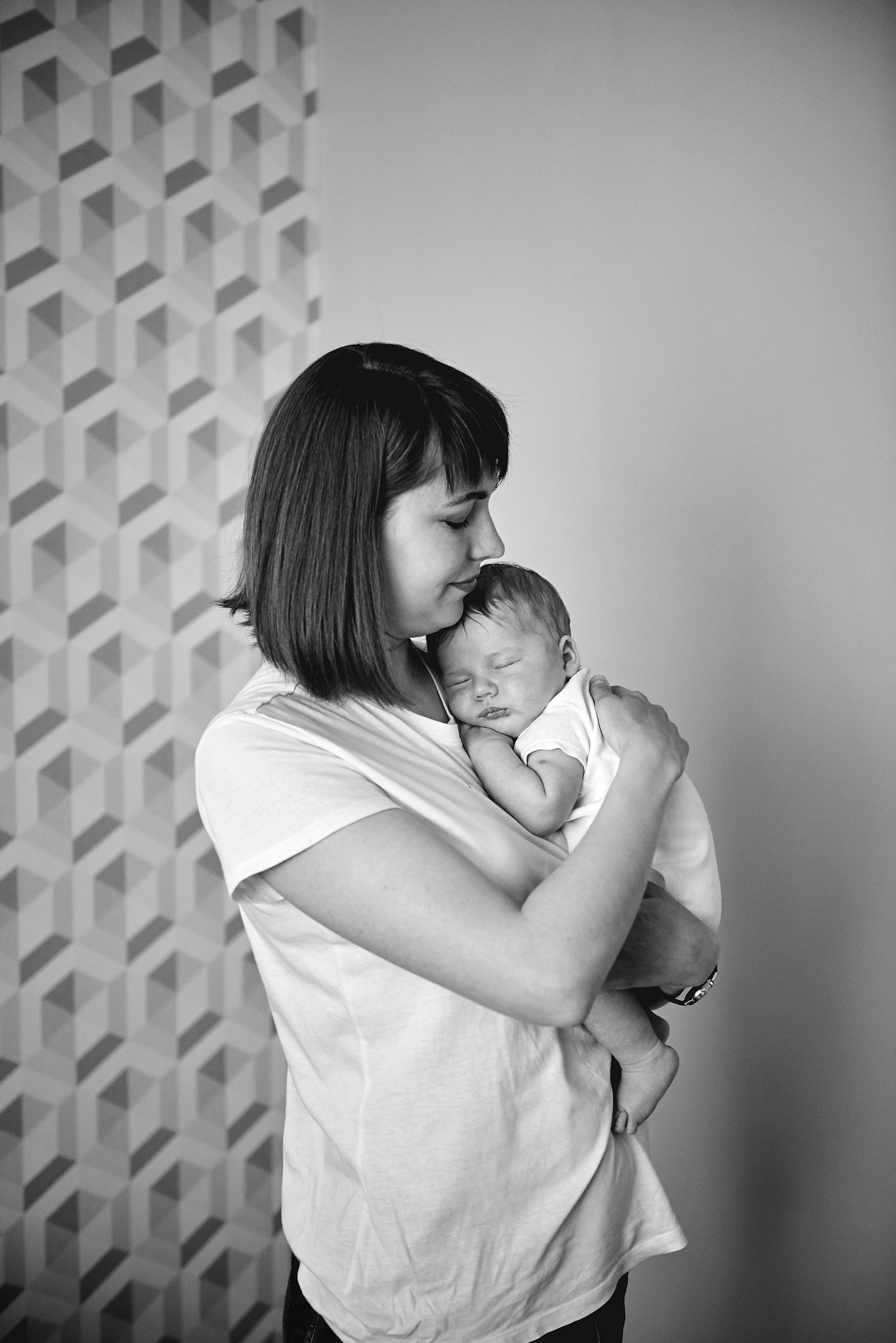 Таня Віталій Давид і Ніка. Фотограф новонароджених діток та їх сімей в Тернополі