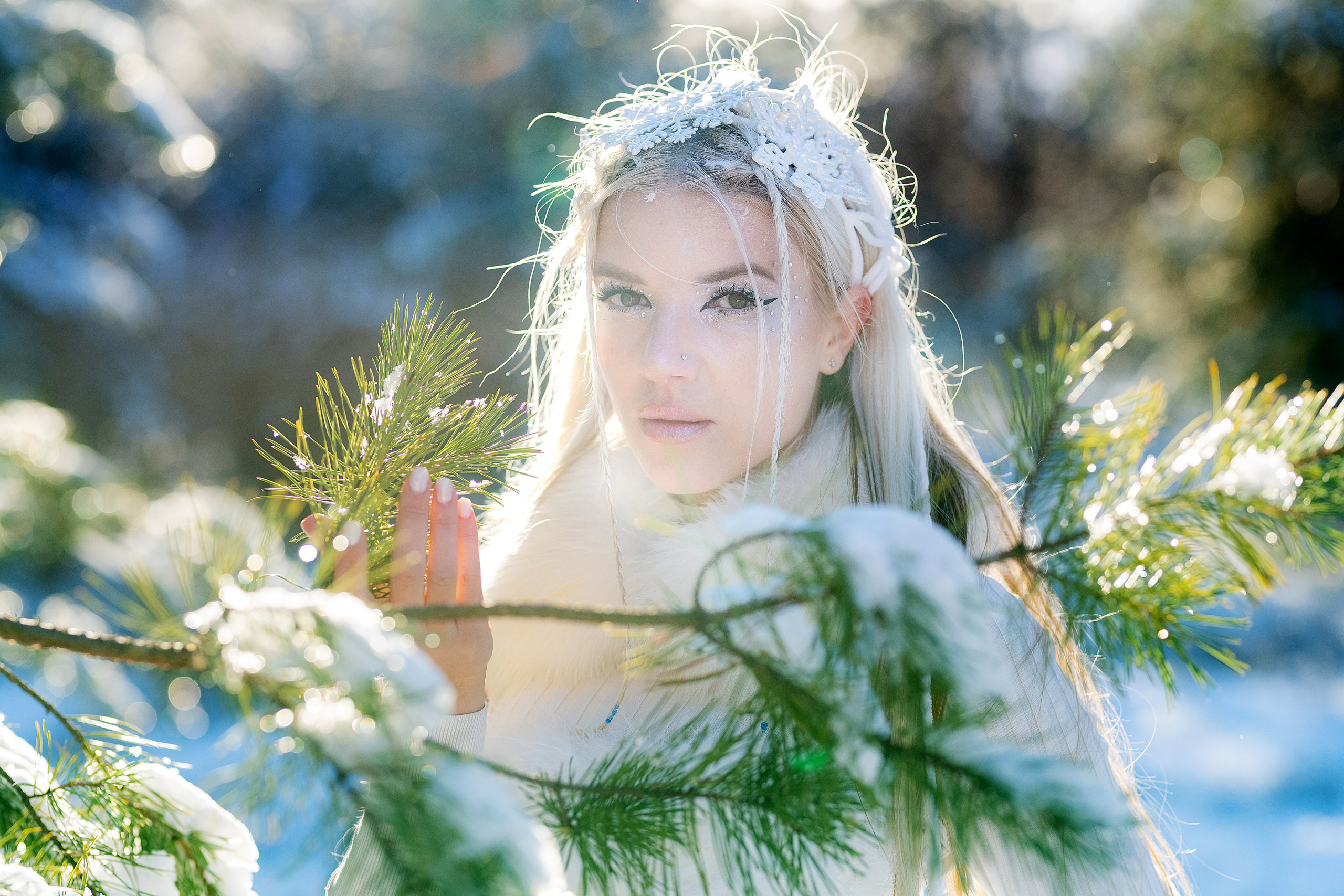 Снігова королева. Фотограф в Запоріжжі та Європі