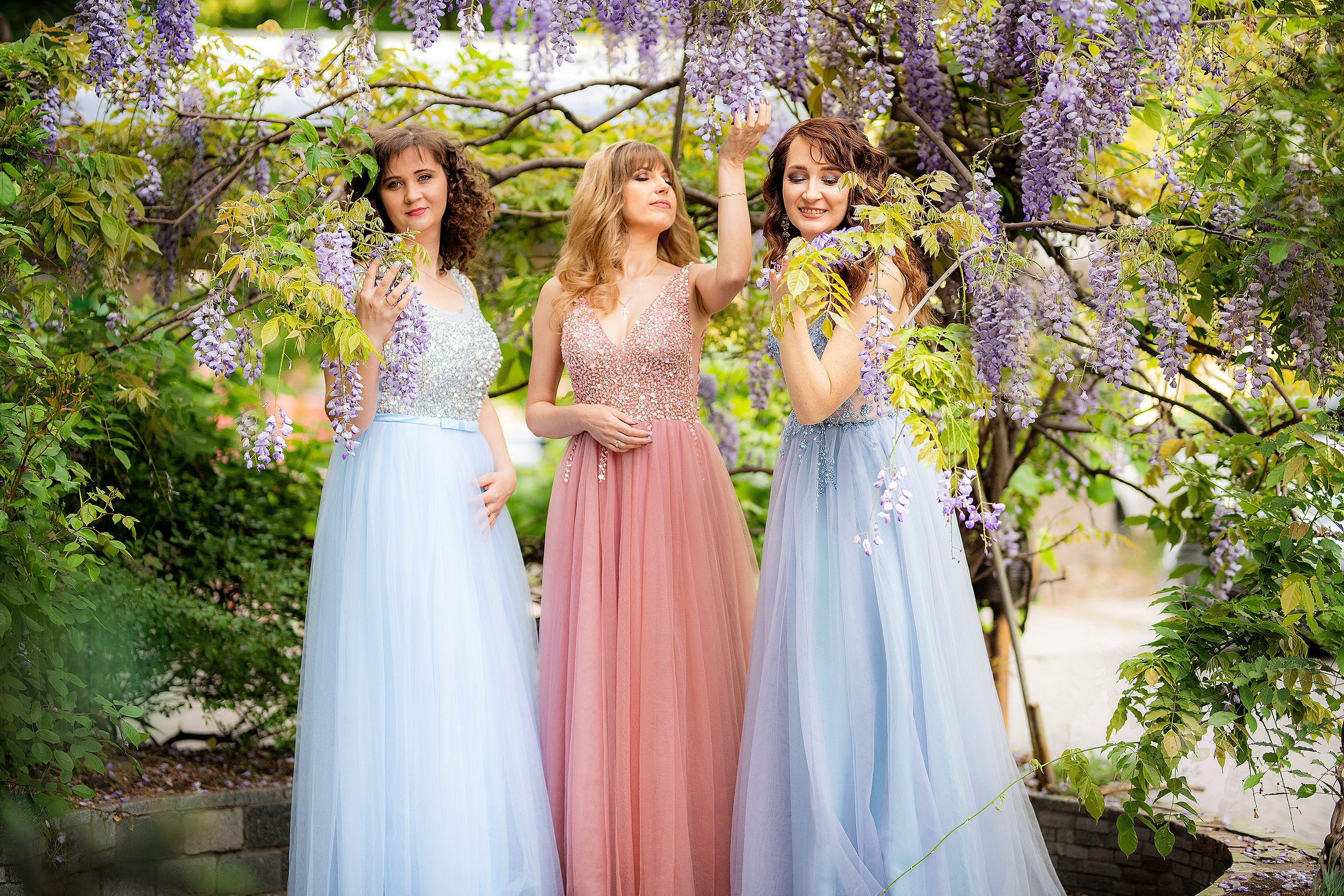 Фотосессия в глицинии. Фотограф в Запоріжжі та Європі