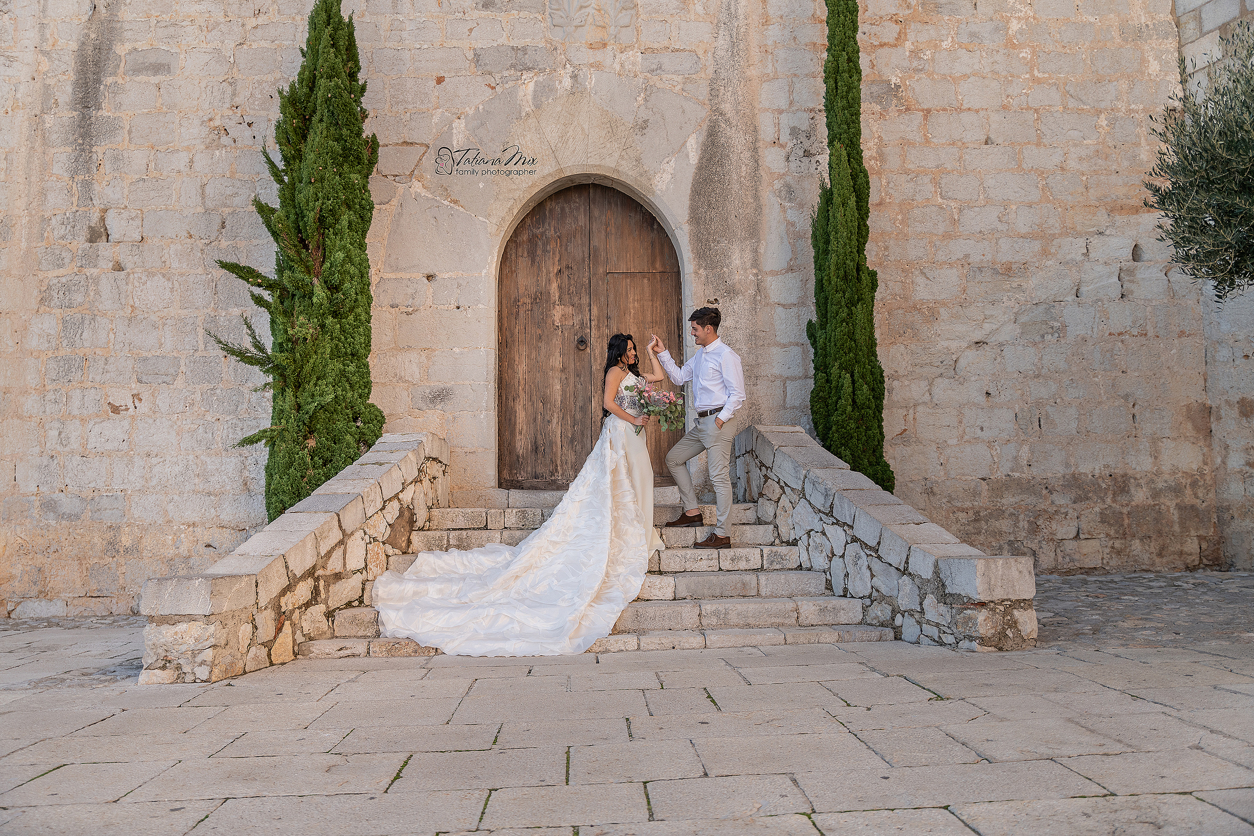 Свадьба в старинном Испанском замке