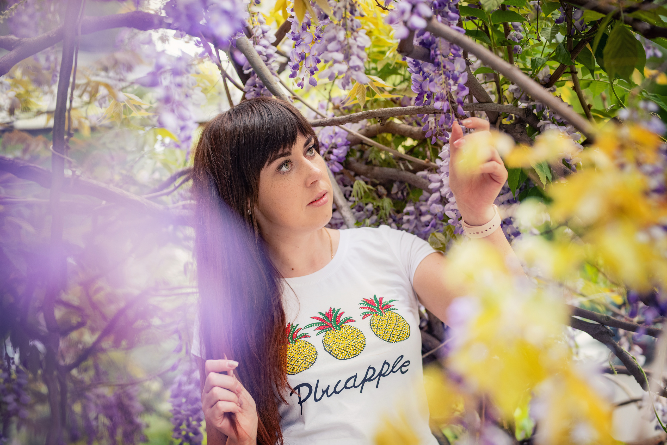 Фотосессия в глицинии. Фотограф в Запоріжжі та Європі