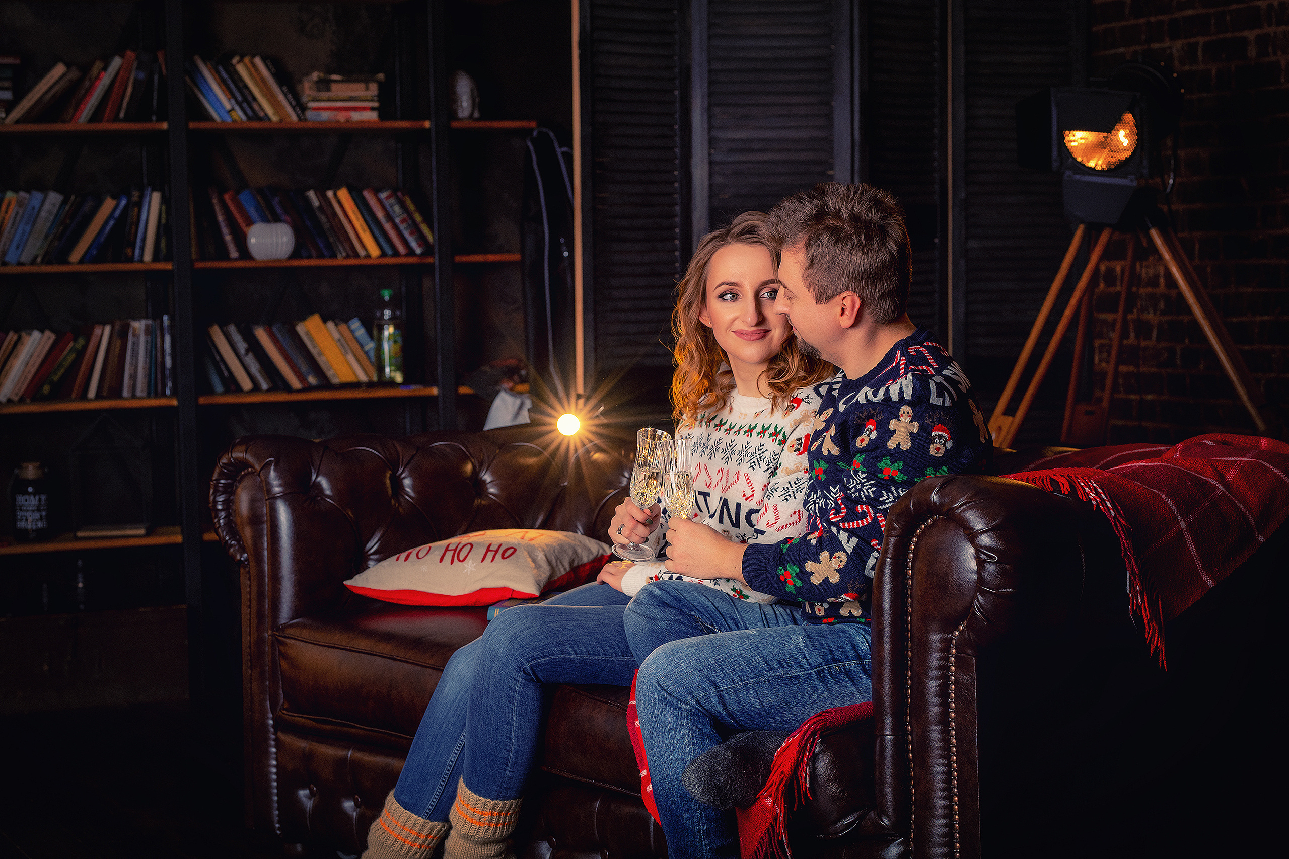 Студийная семейная съемка 