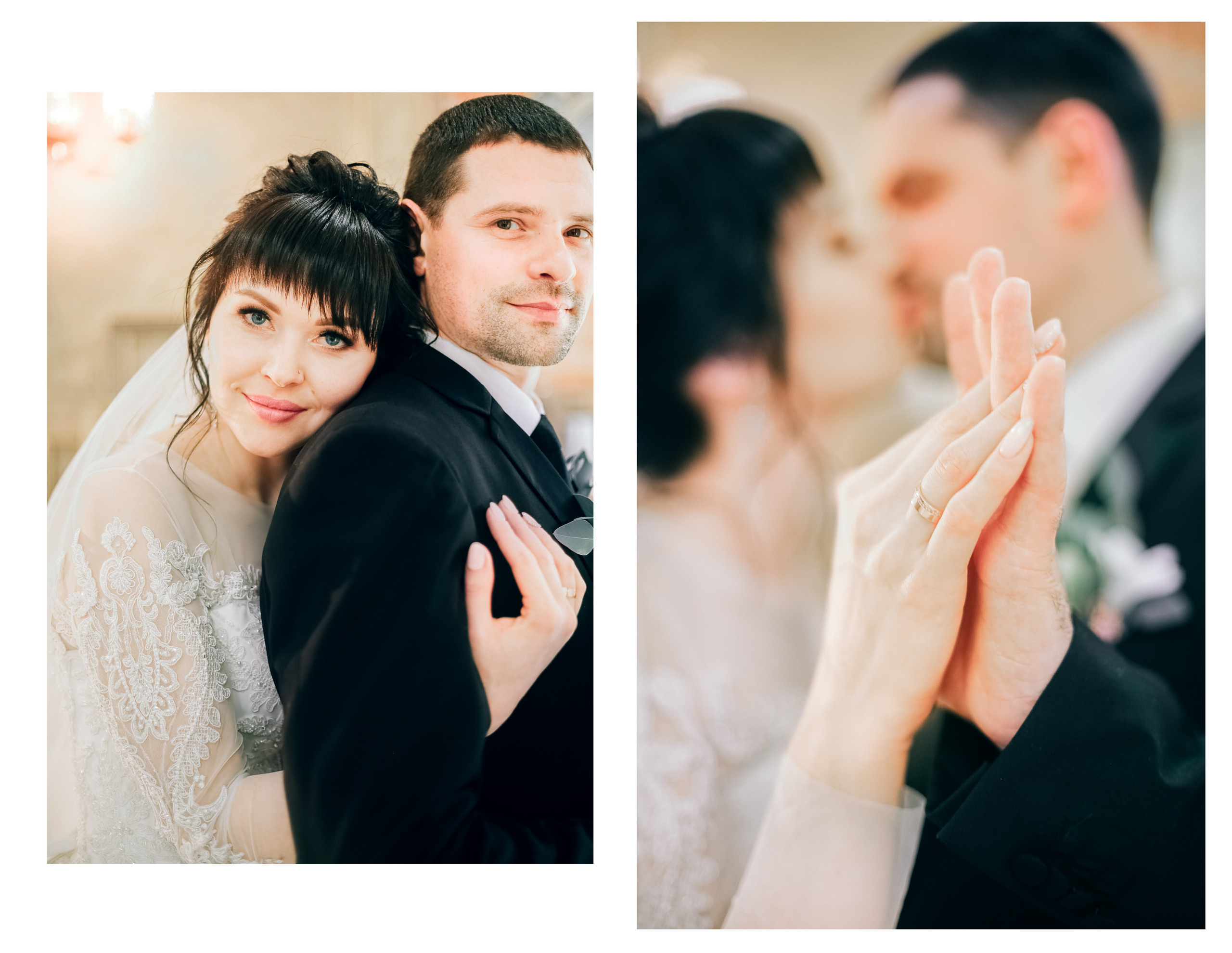 Фотосессия красивой пары в студии. Diana Di — private photo editor for photographers