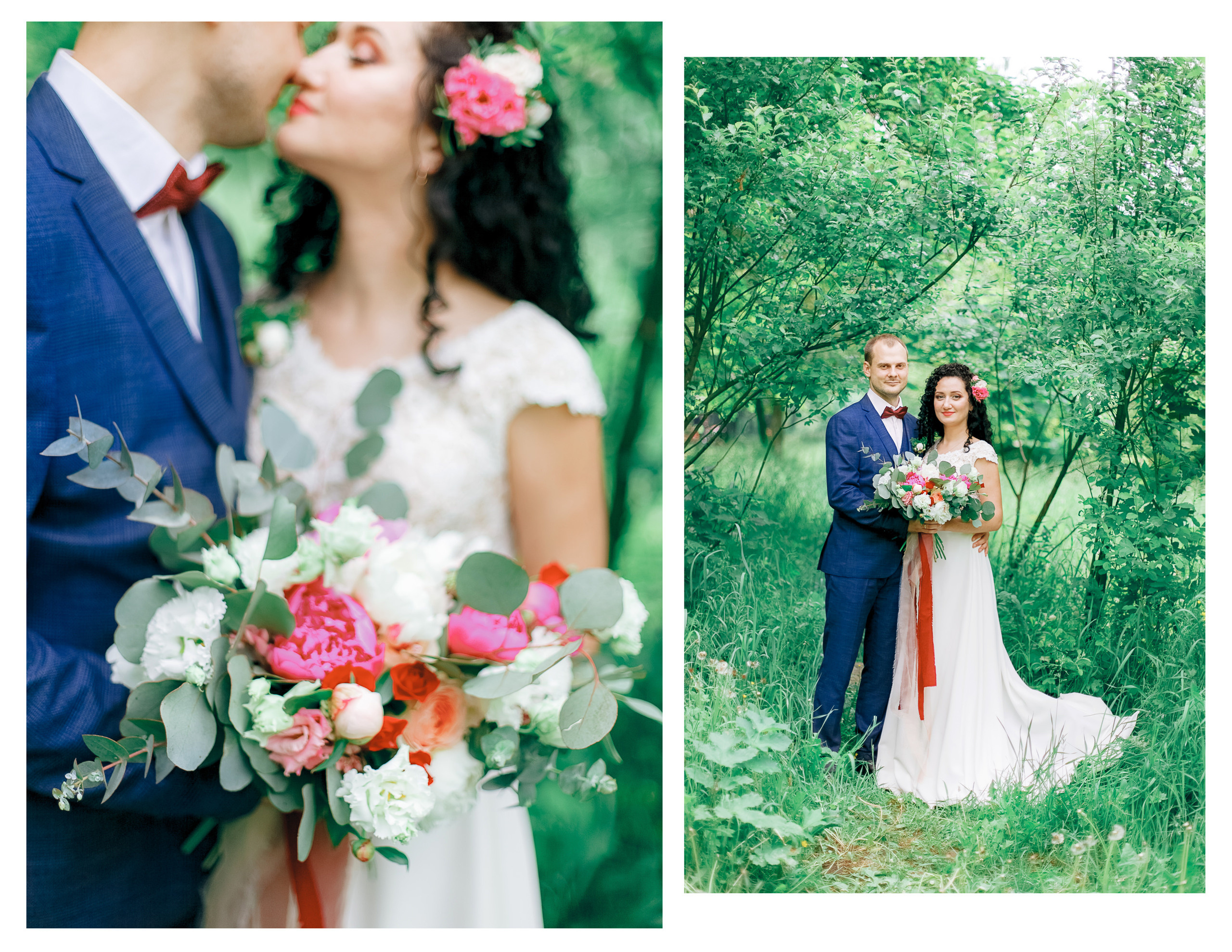 Красивая свадебная фотосессия на природе. Diana Di — private photo editor for photographers