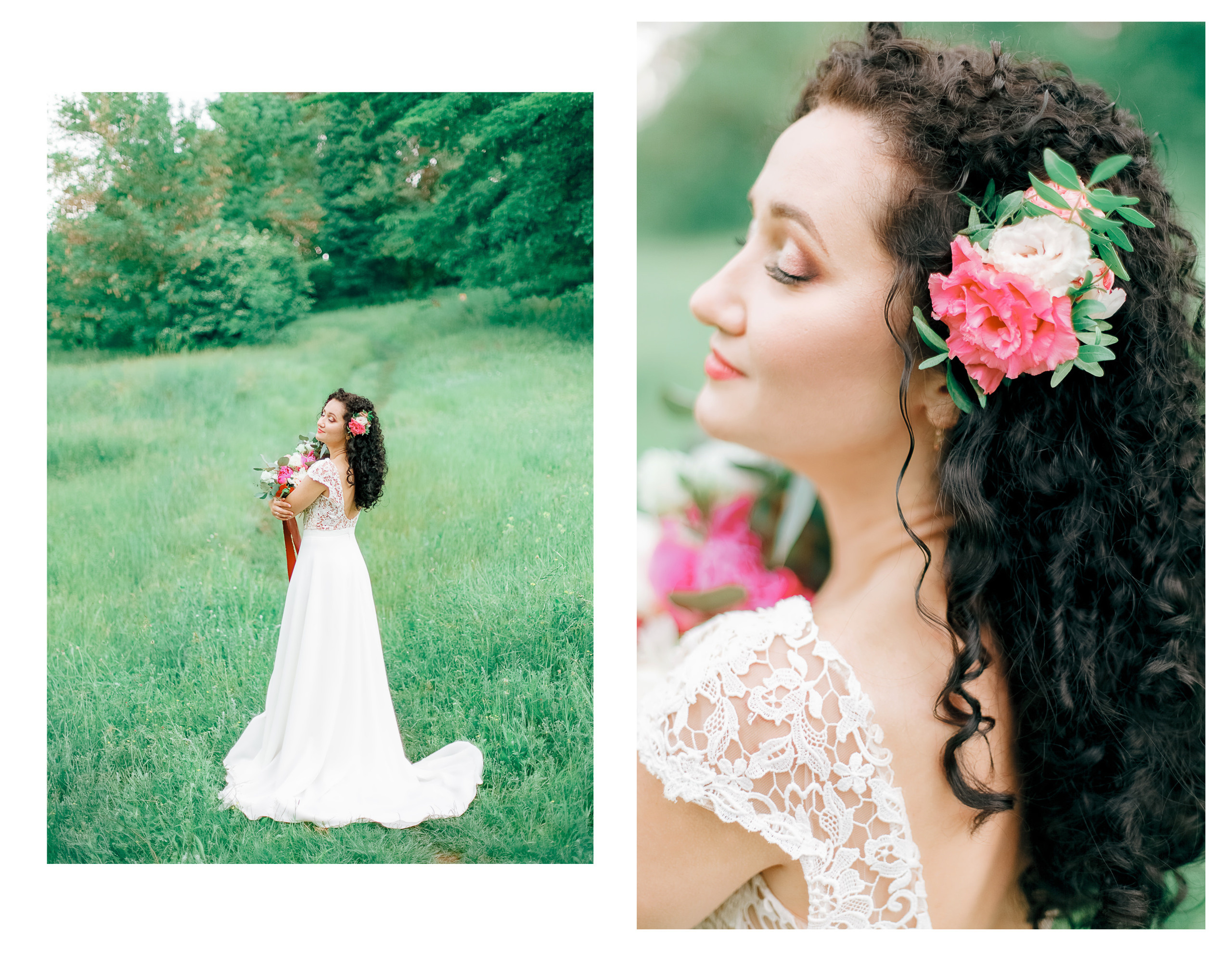 Красивая свадебная фотосессия на природе. Diana Di — private photo editor for photographers