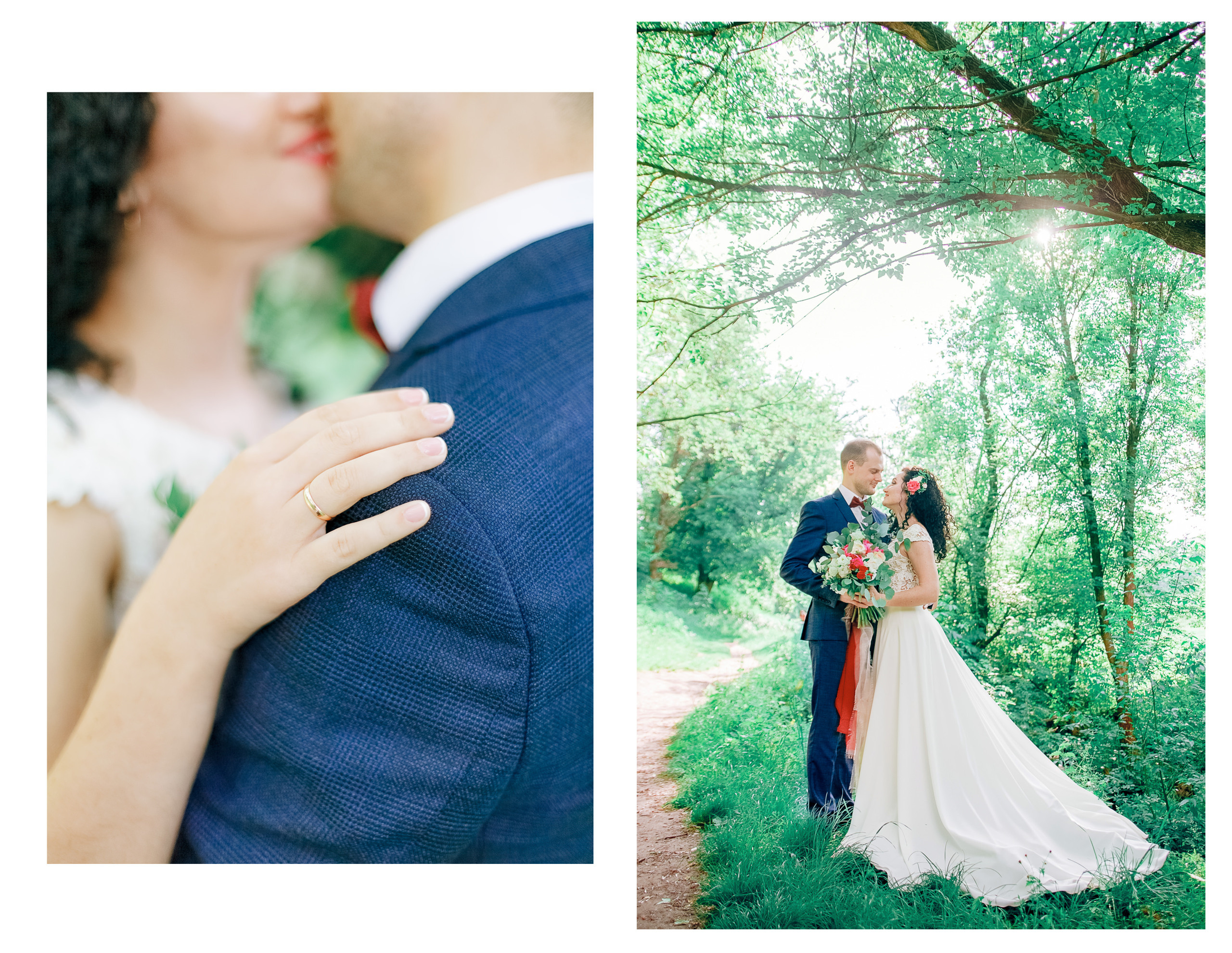 Красивая свадебная фотосессия на природе. Diana Di — private photo editor for photographers