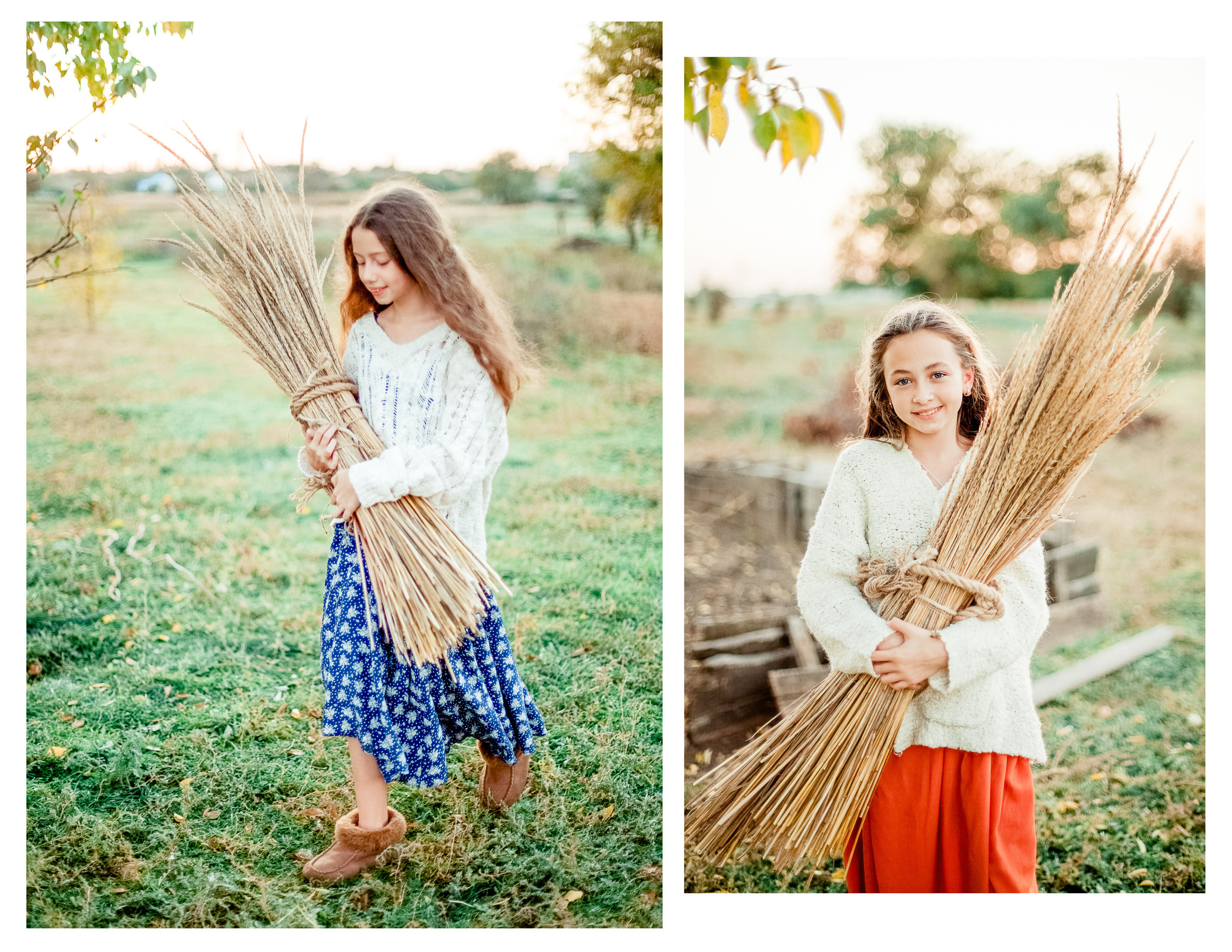 Village story. Diana Di — private photo editor for photographers