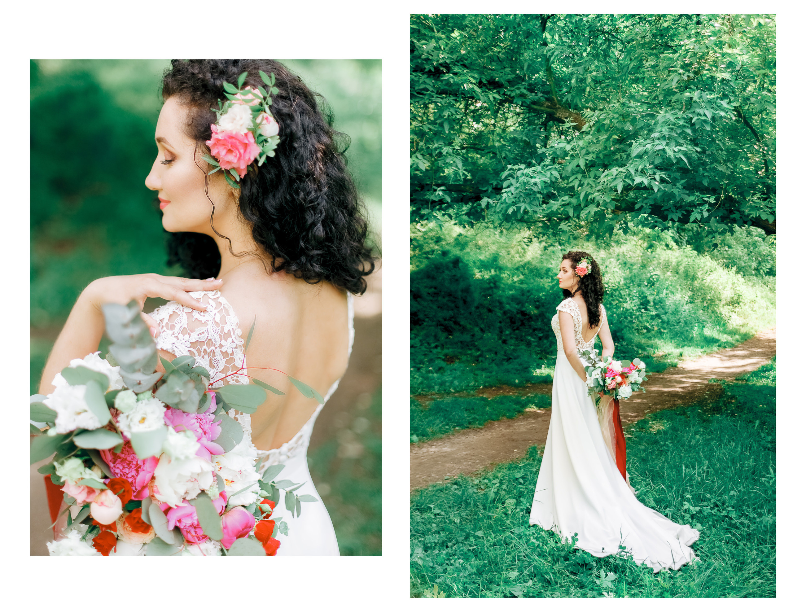 Красивая свадебная фотосессия на природе. Diana Di — private photo editor for photographers