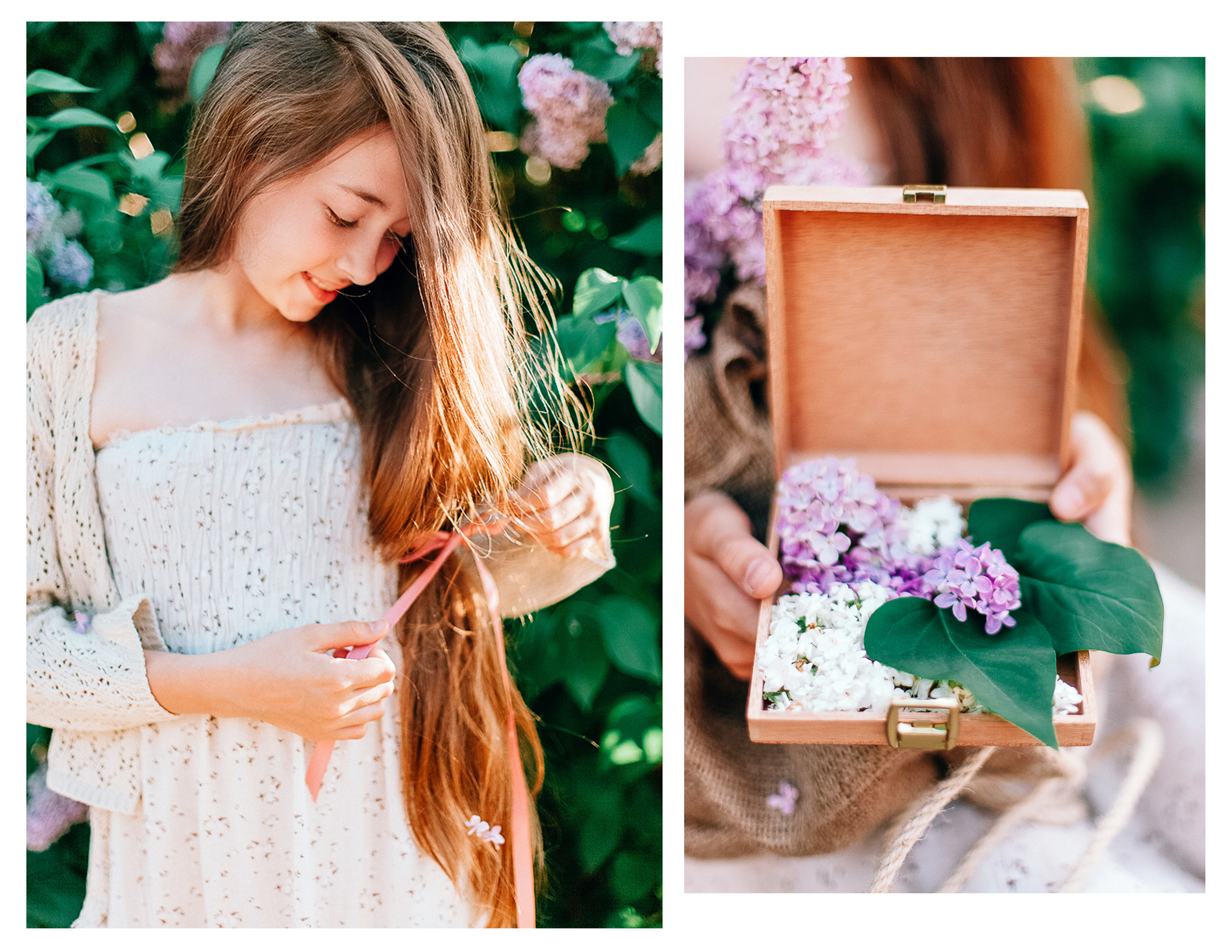 Lilac mood. Diana Di — private photo editor for photographers