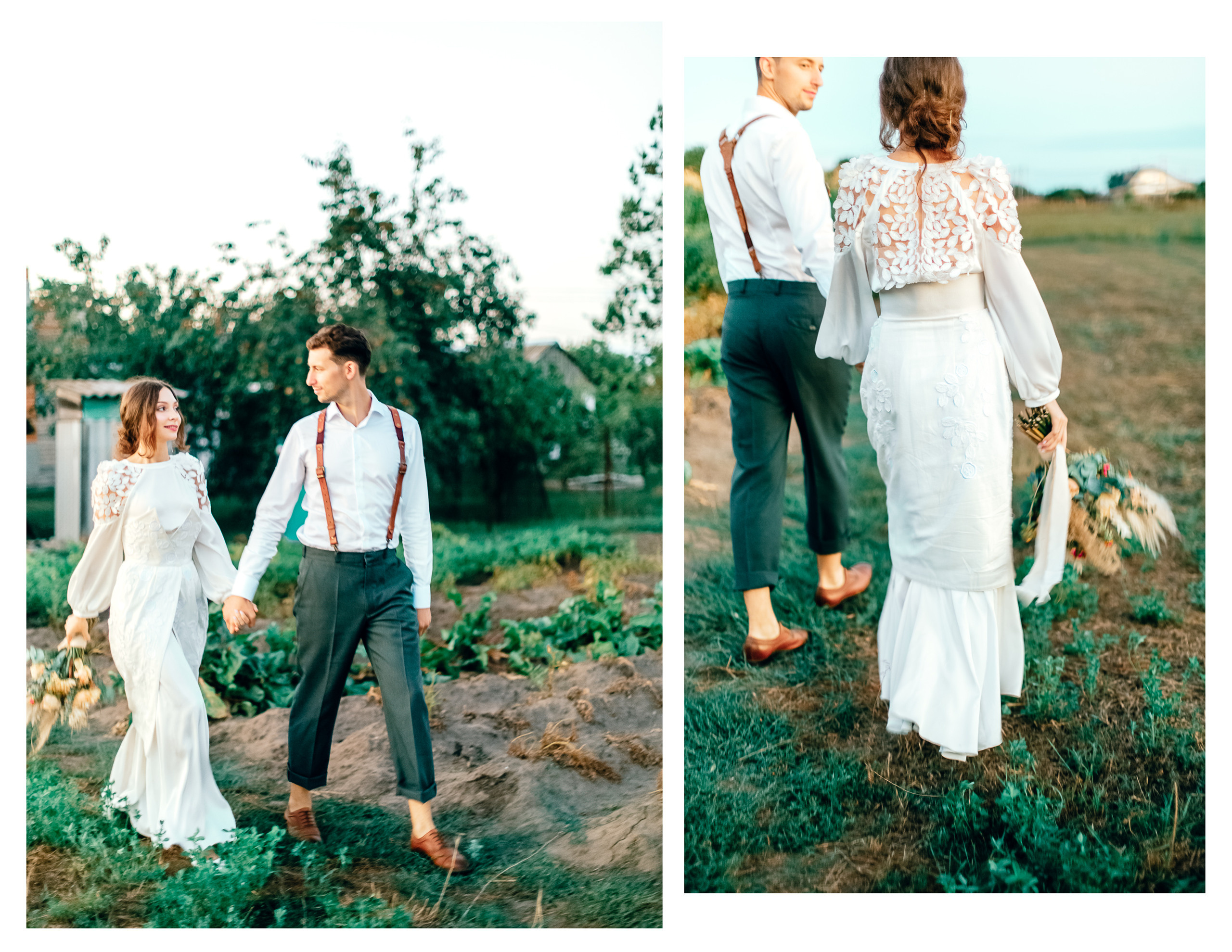 Фотосессия красивой пары в загородном доме. Diana Di — private photo editor for photographers