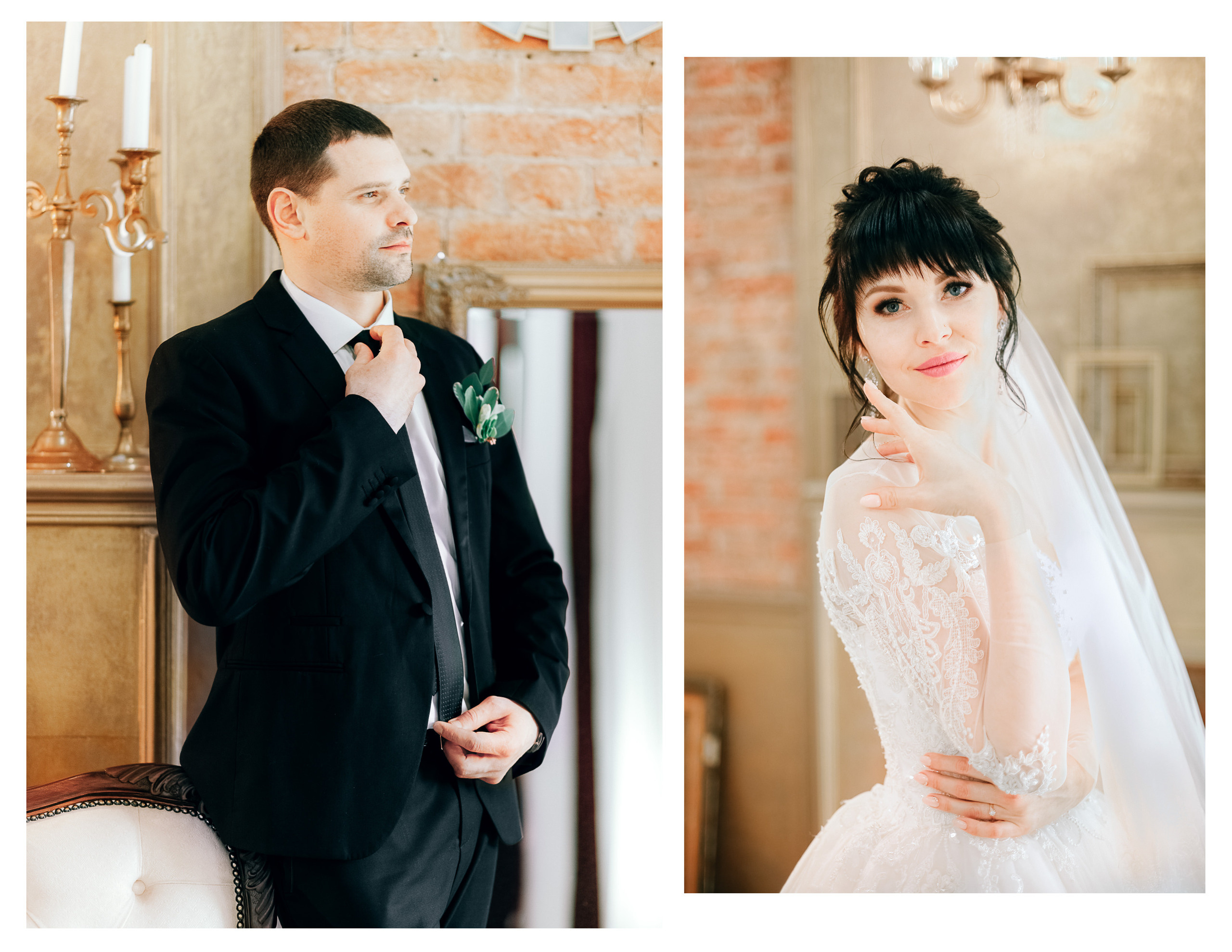 Фотосессия красивой пары в студии. Diana Di — private photo editor for photographers