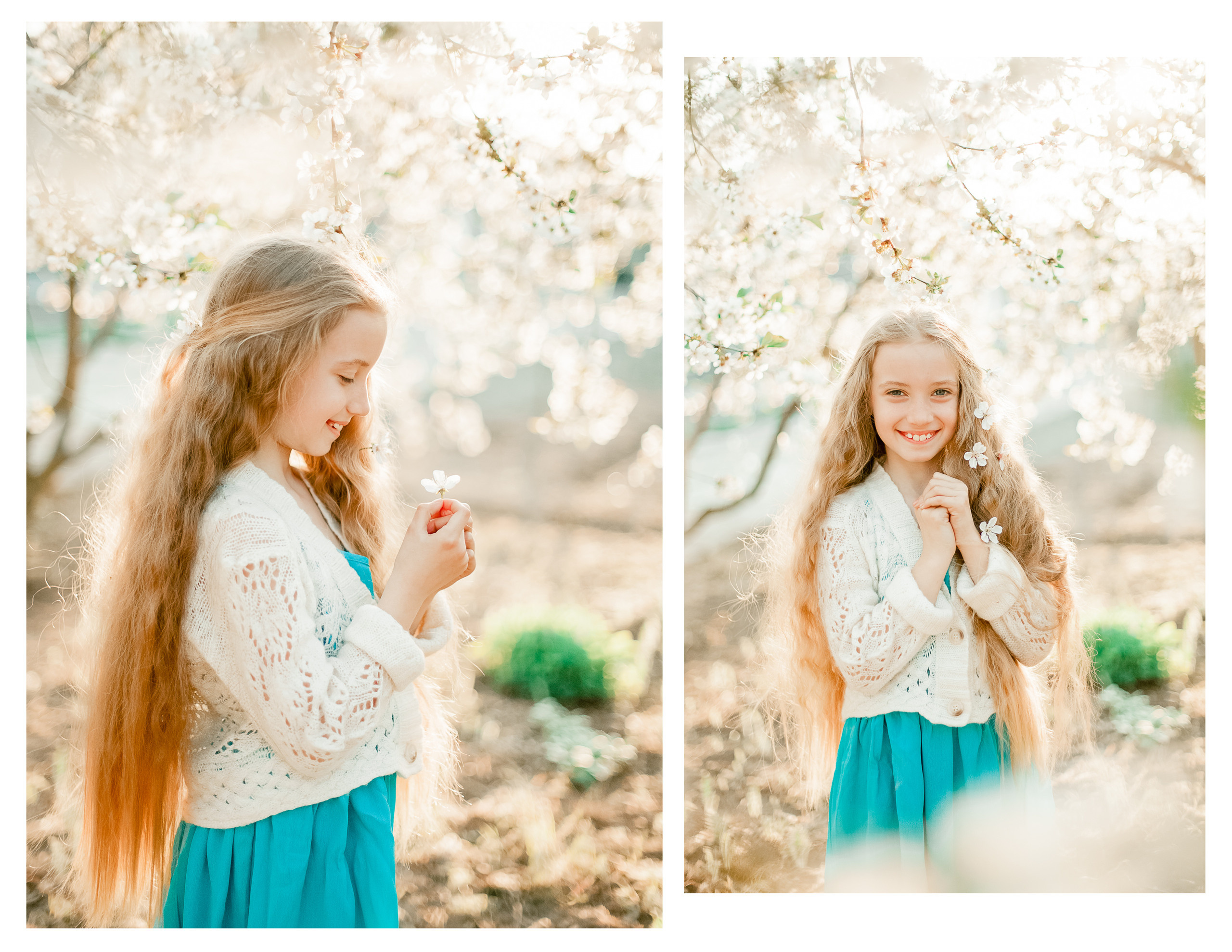 Spring girl. Diana Di — private photo editor for photographers