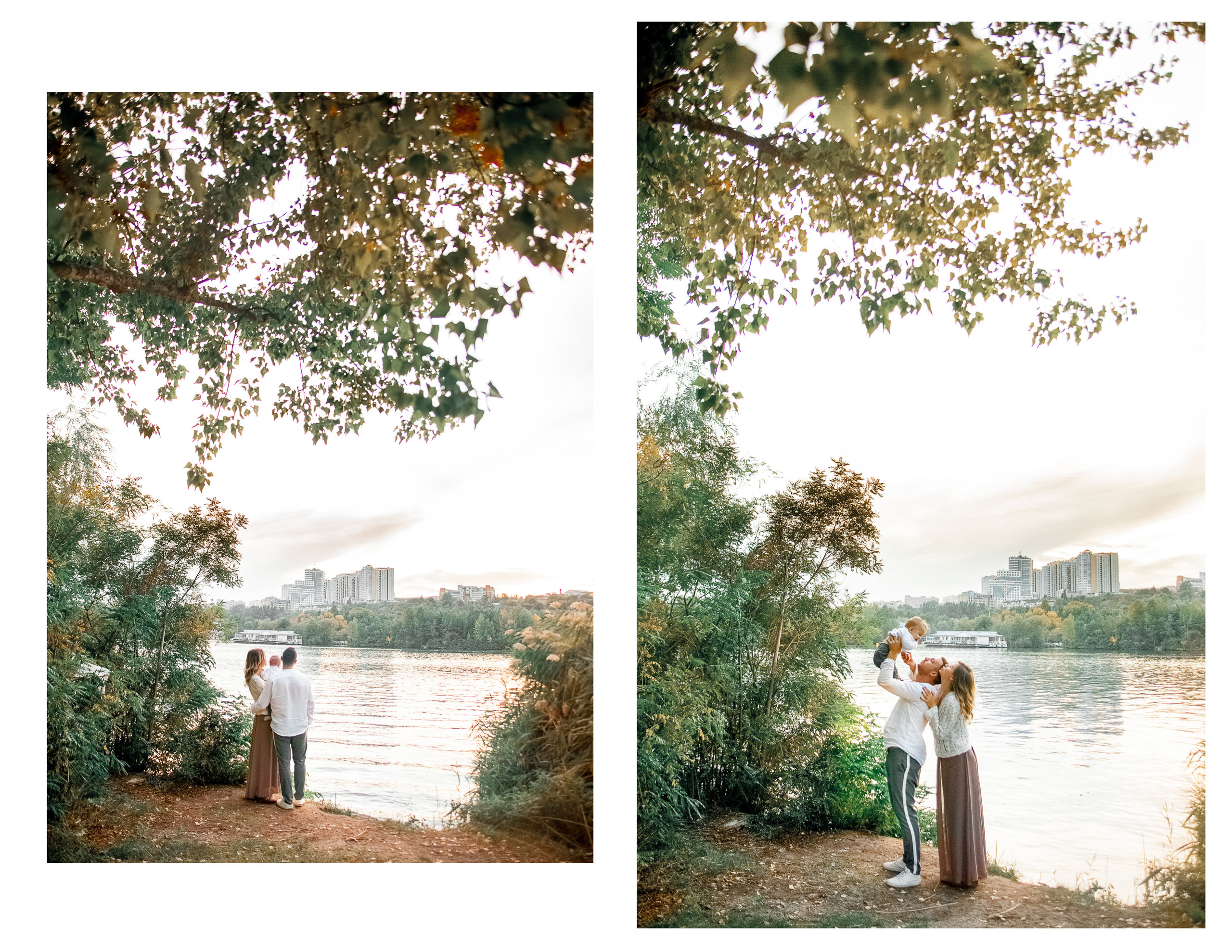 Family walk. Diana Di — private photo editor for photographers