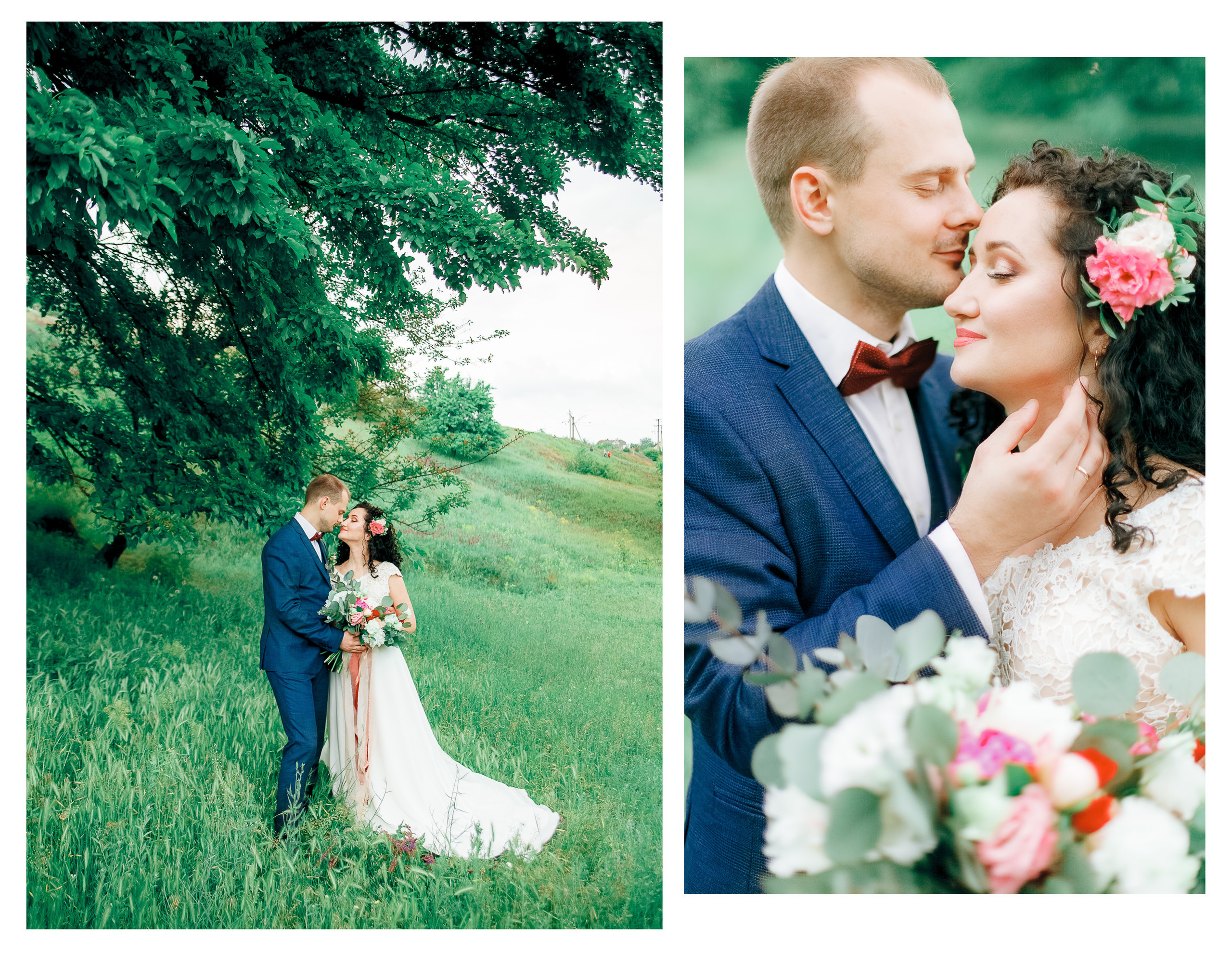 Красивая свадебная фотосессия на природе. Diana Di — private photo editor for photographers