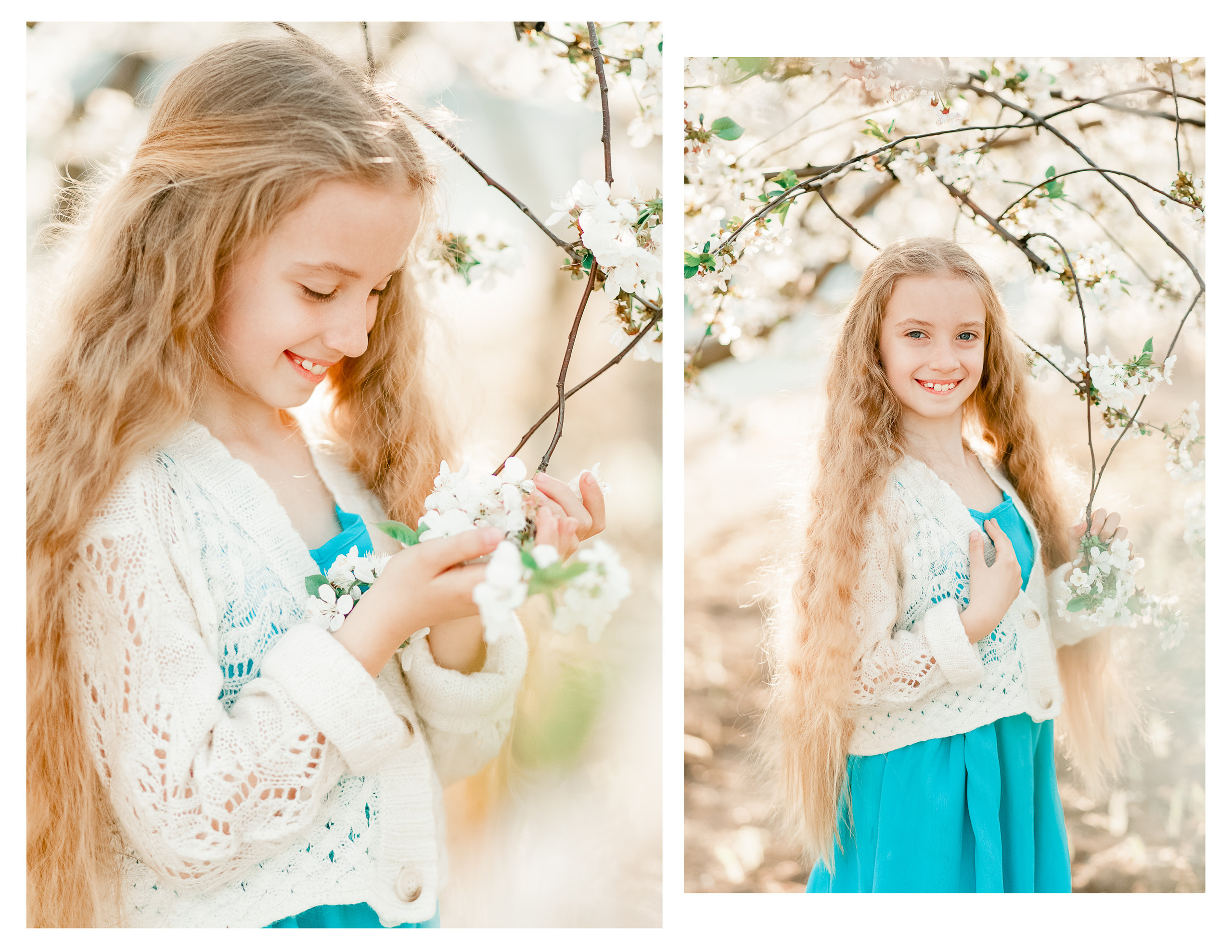 Spring girl. Diana Di — private photo editor for photographers