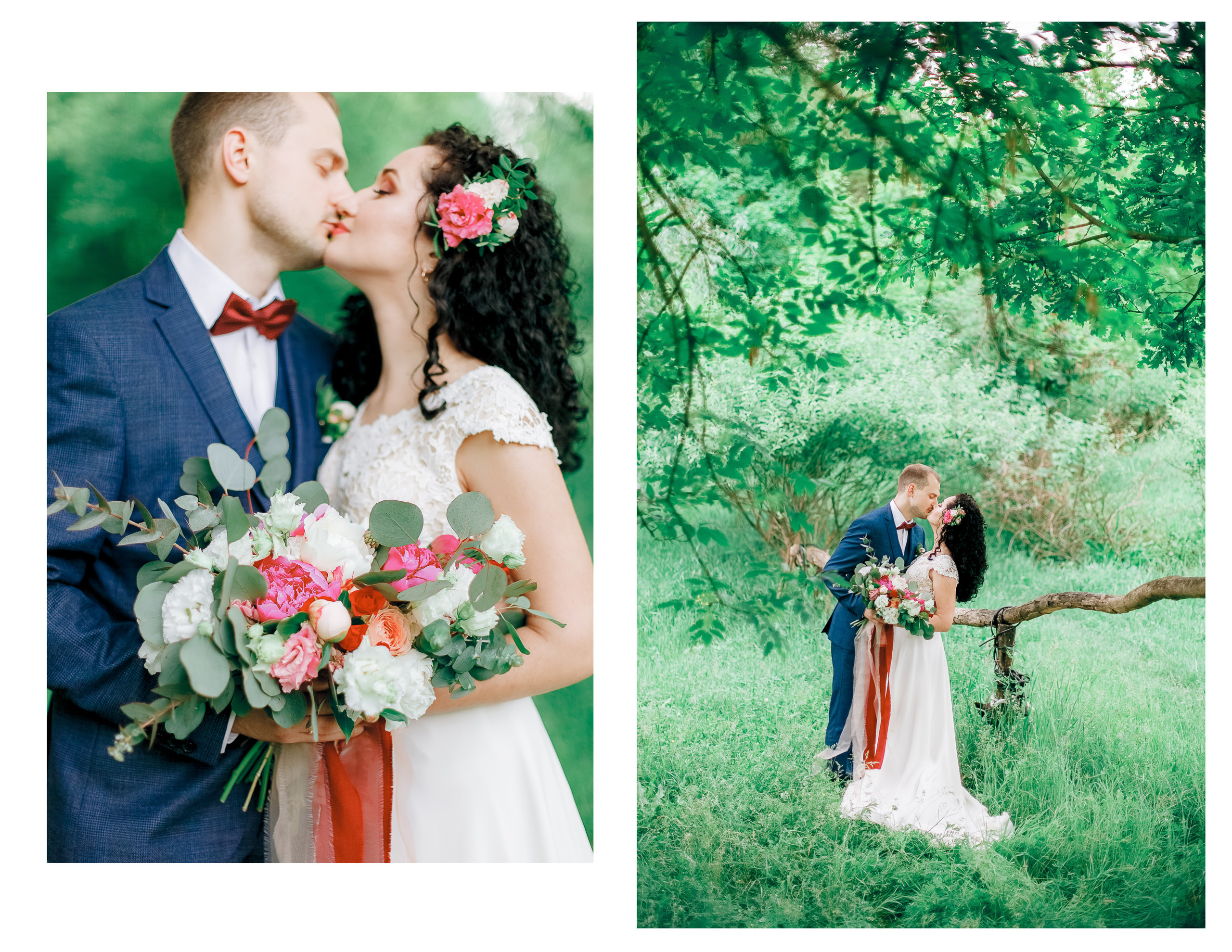 Красивая свадебная фотосессия на природе. Diana Di — private photo editor for photographers