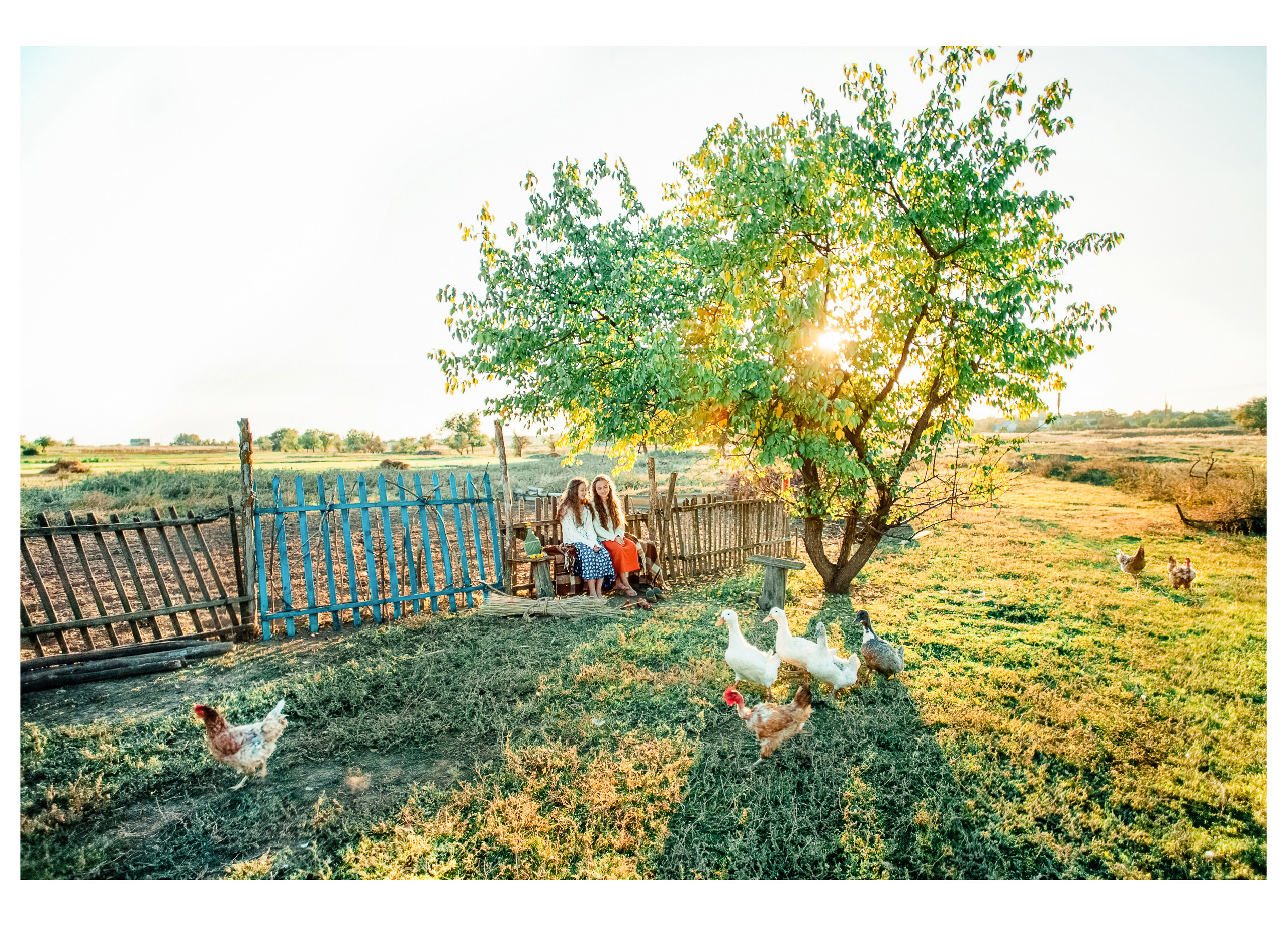 Village story. Diana Di — private photo editor for photographers