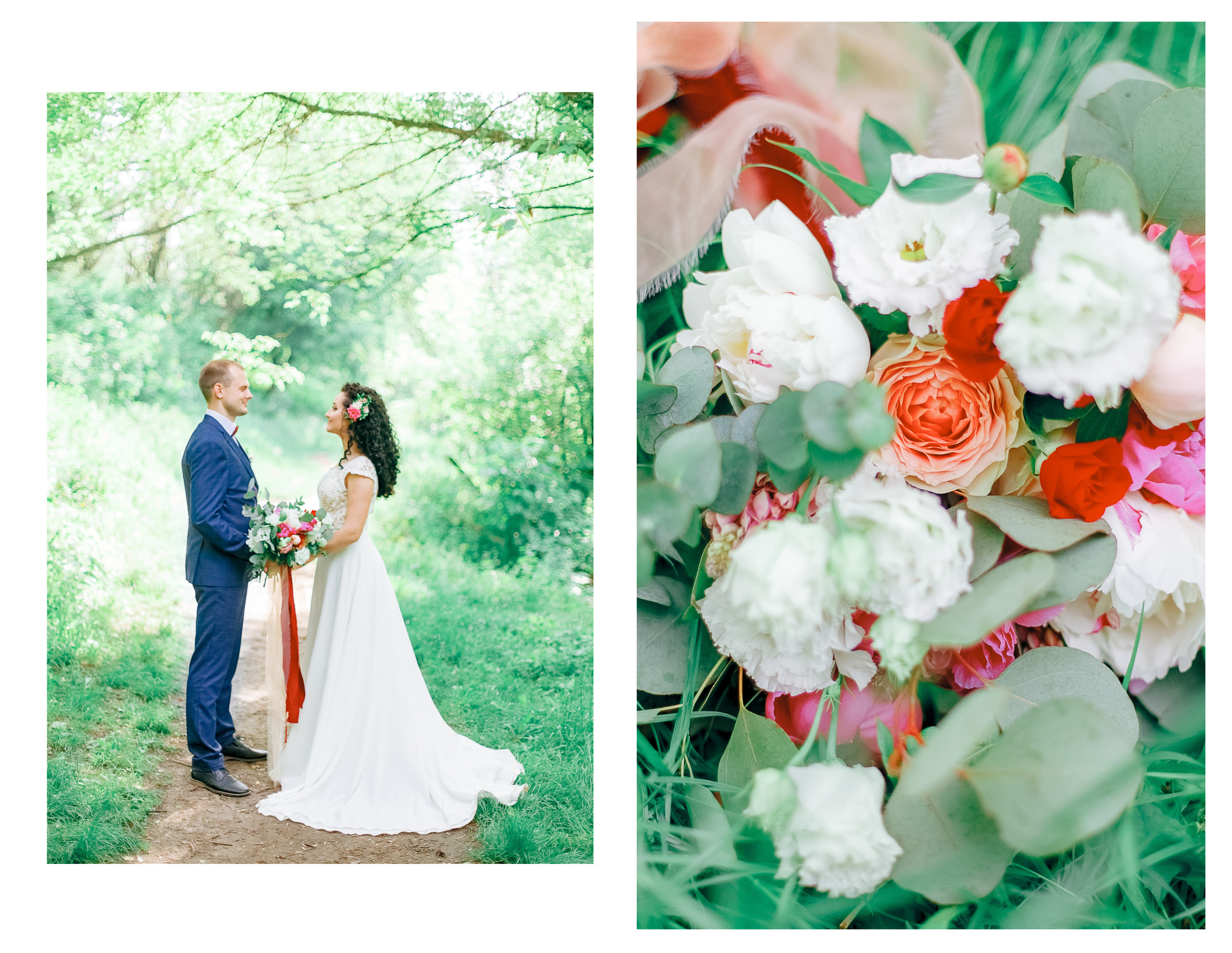 Красивая свадебная фотосессия на природе. Diana Di — private photo editor for photographers