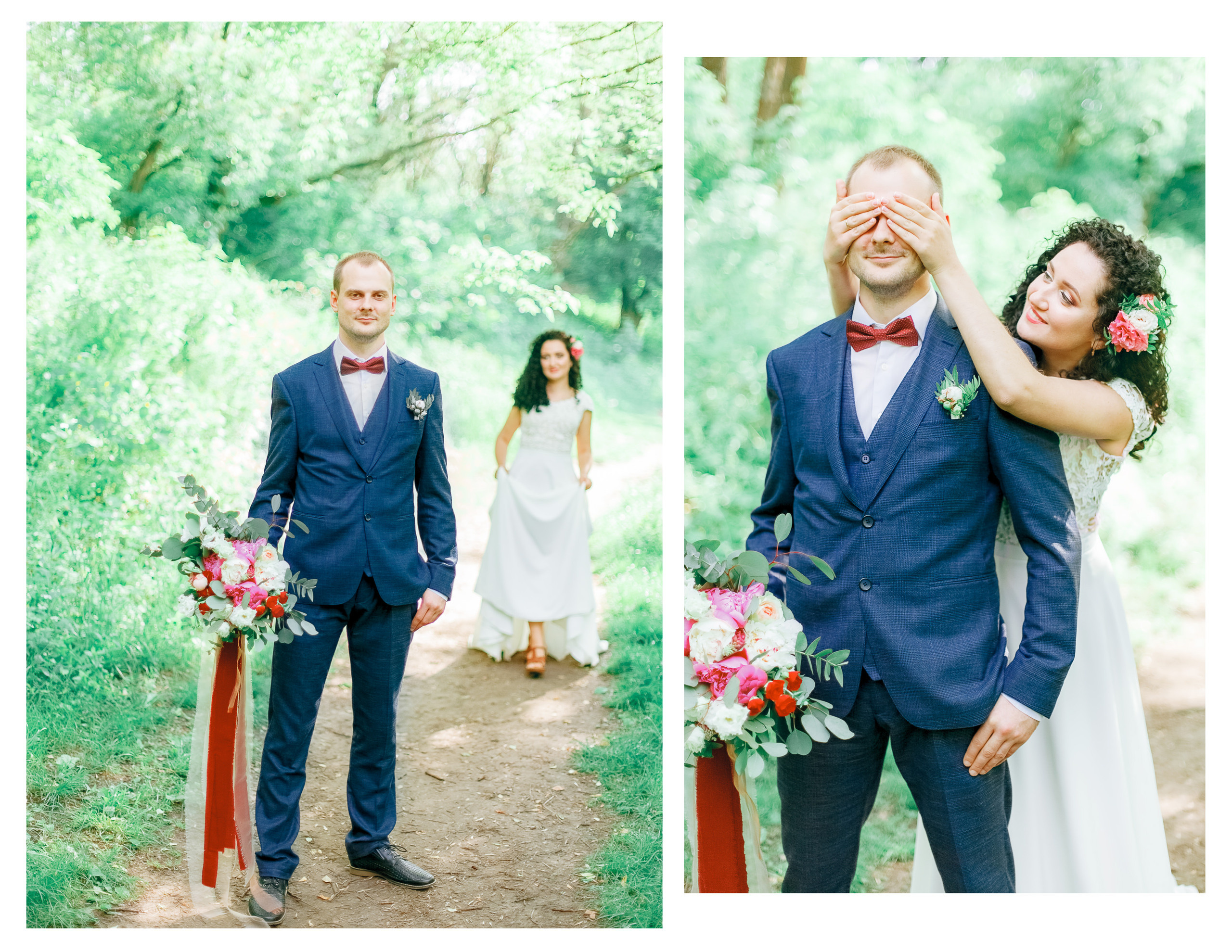 Красивая свадебная фотосессия на природе. Diana Di — private photo editor for photographers