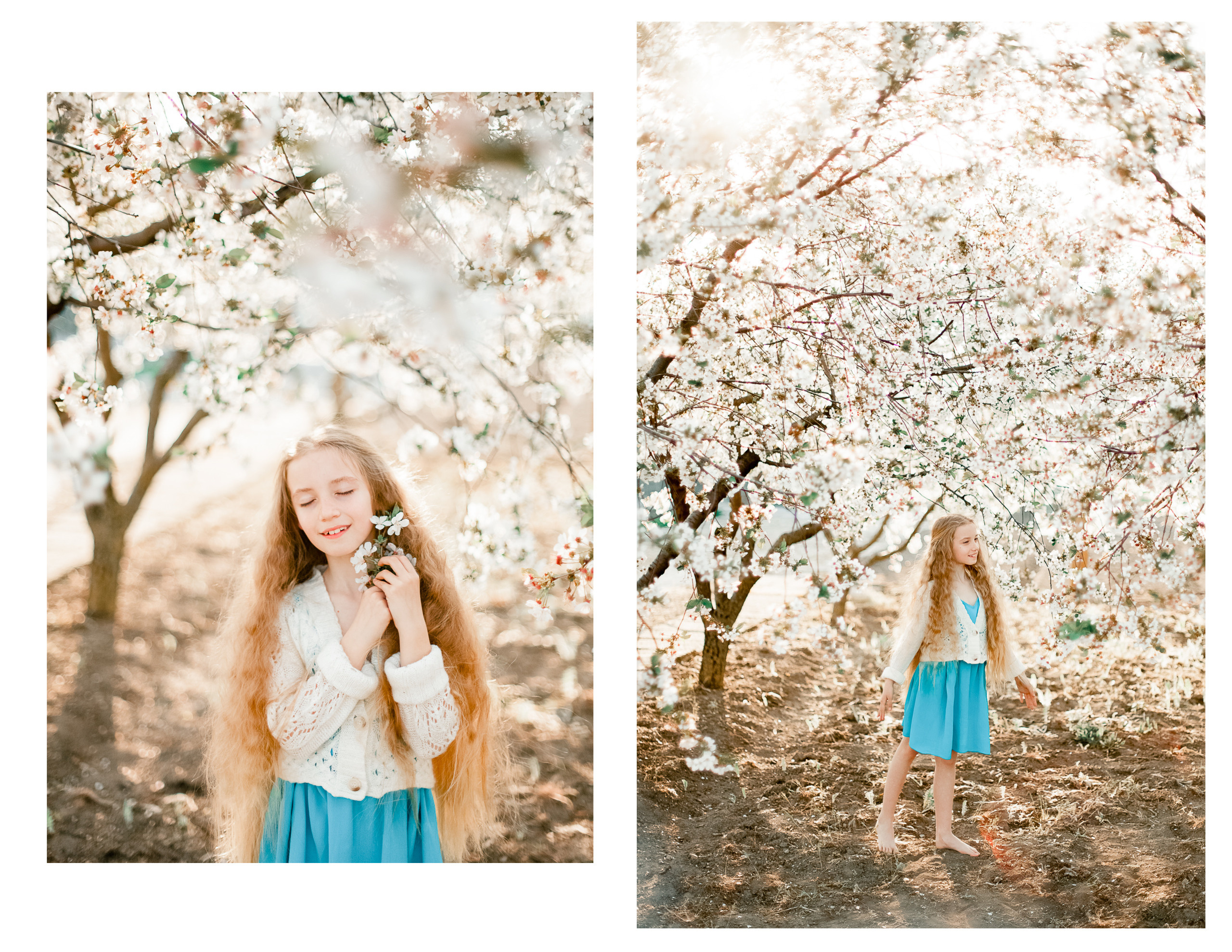 Spring girl. Diana Di — private photo editor for photographers
