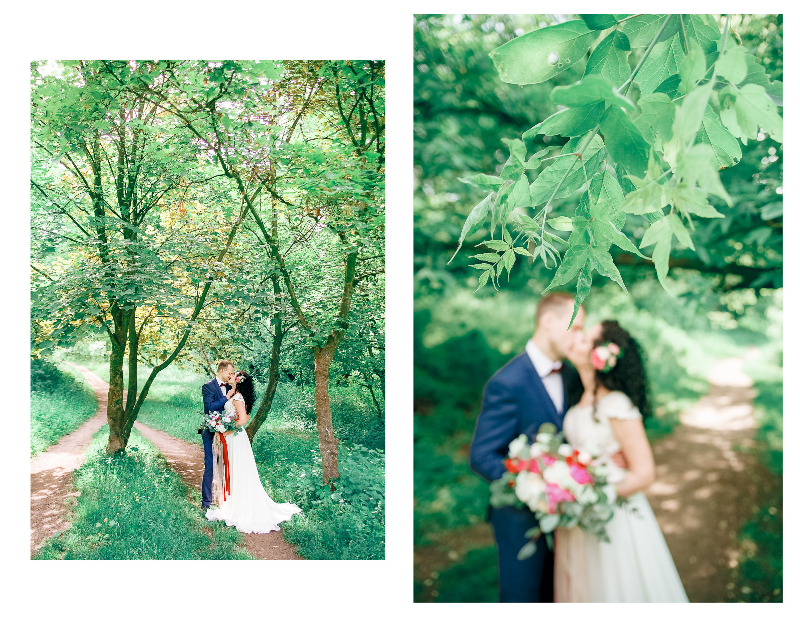 Красивая свадебная фотосессия на природе. Diana Di — private photo editor for photographers