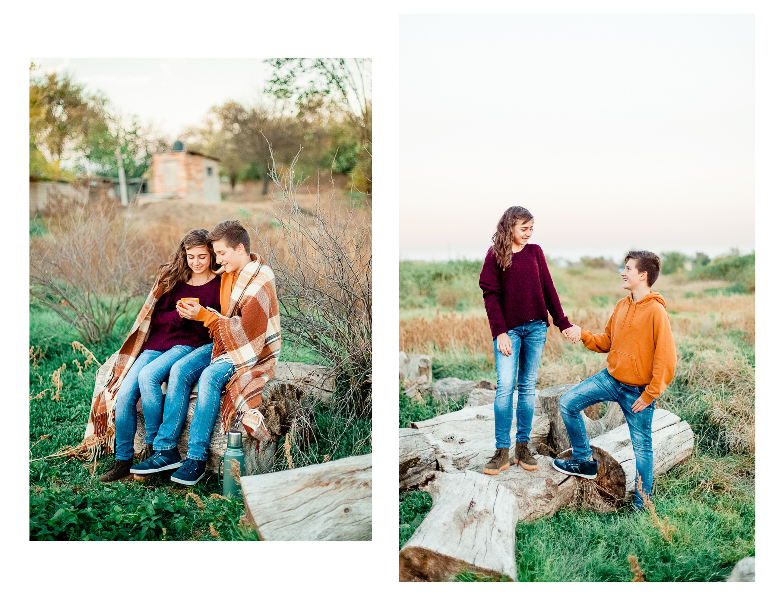 Warm friendship. Diana Di — private photo editor for photographers