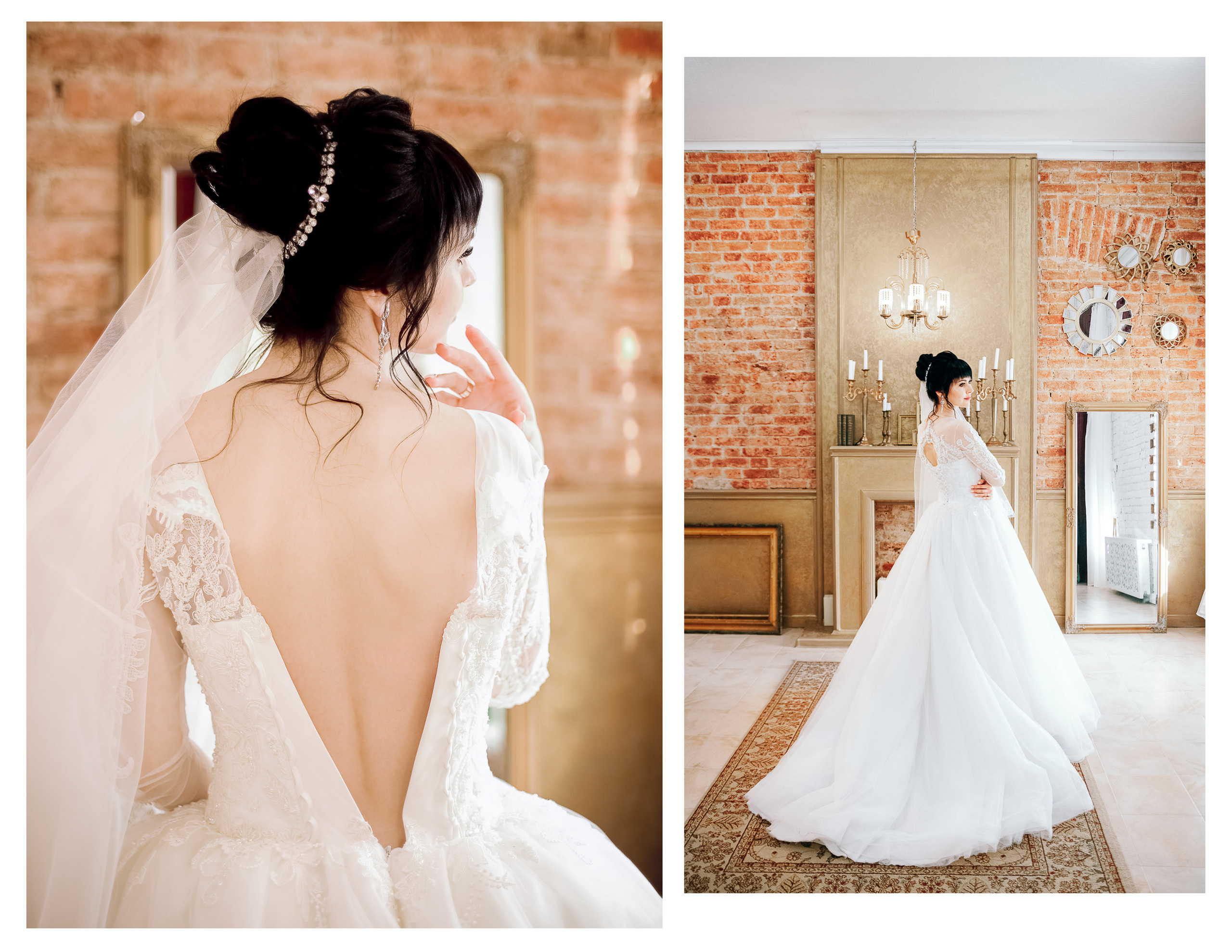 Фотосессия красивой пары в студии. Diana Di — private photo editor for photographers