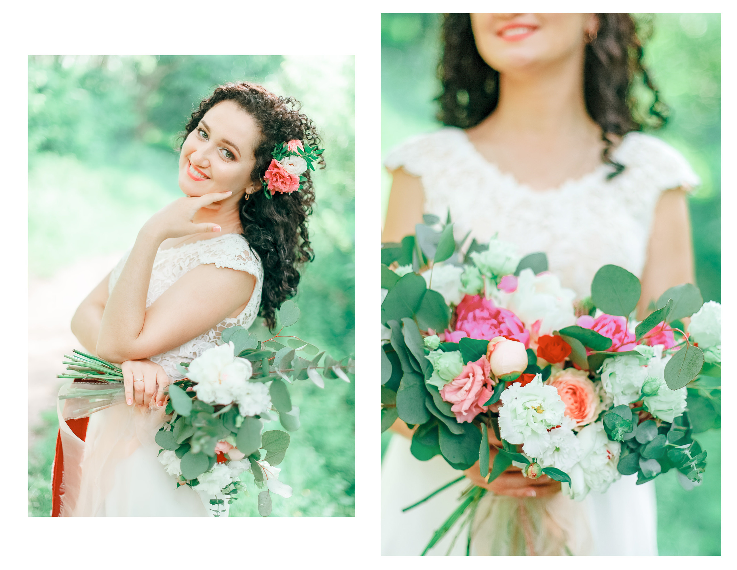 Красивая свадебная фотосессия на природе. Diana Di — private photo editor for photographers