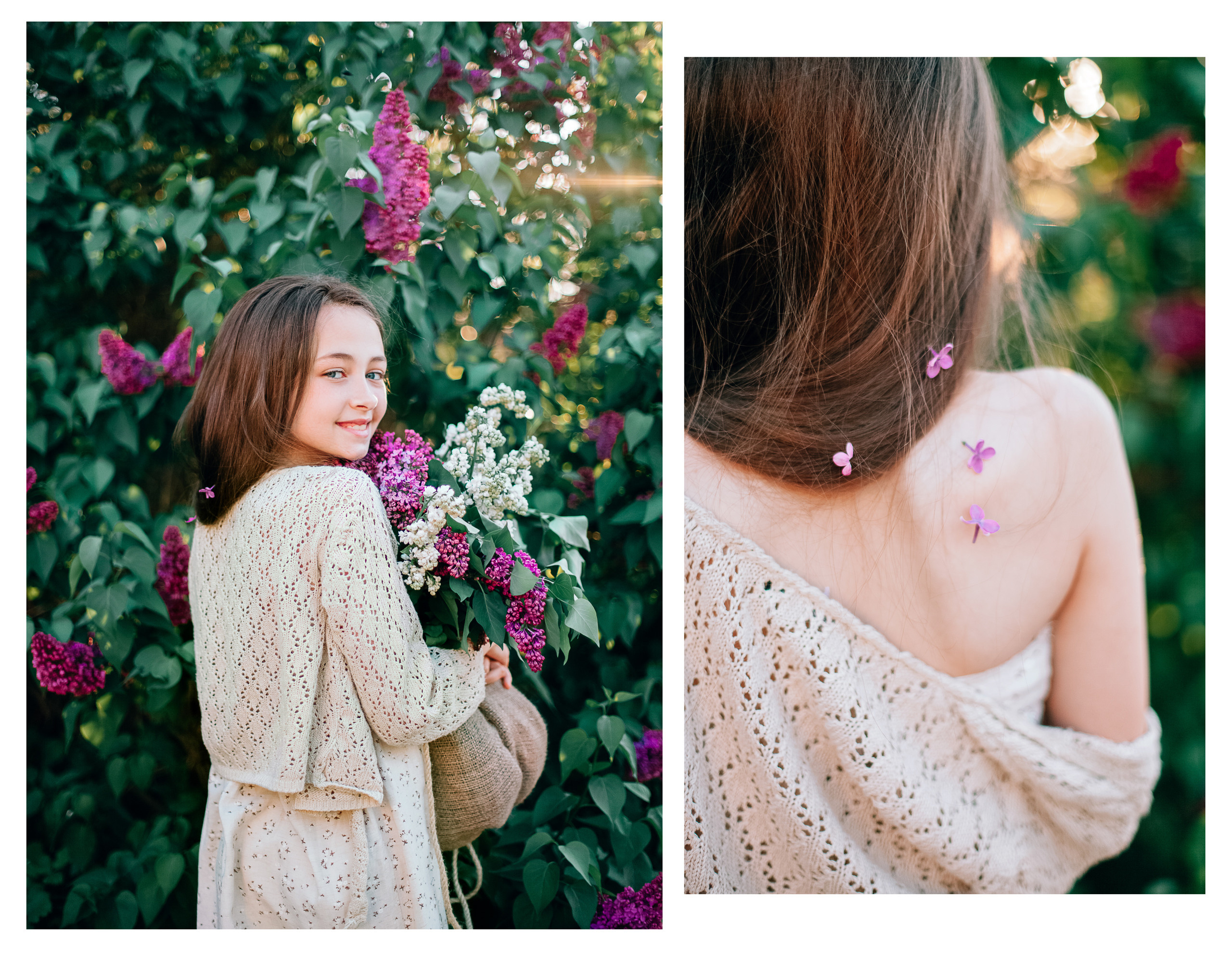 Lilac mood. Diana Di — private photo editor for photographers