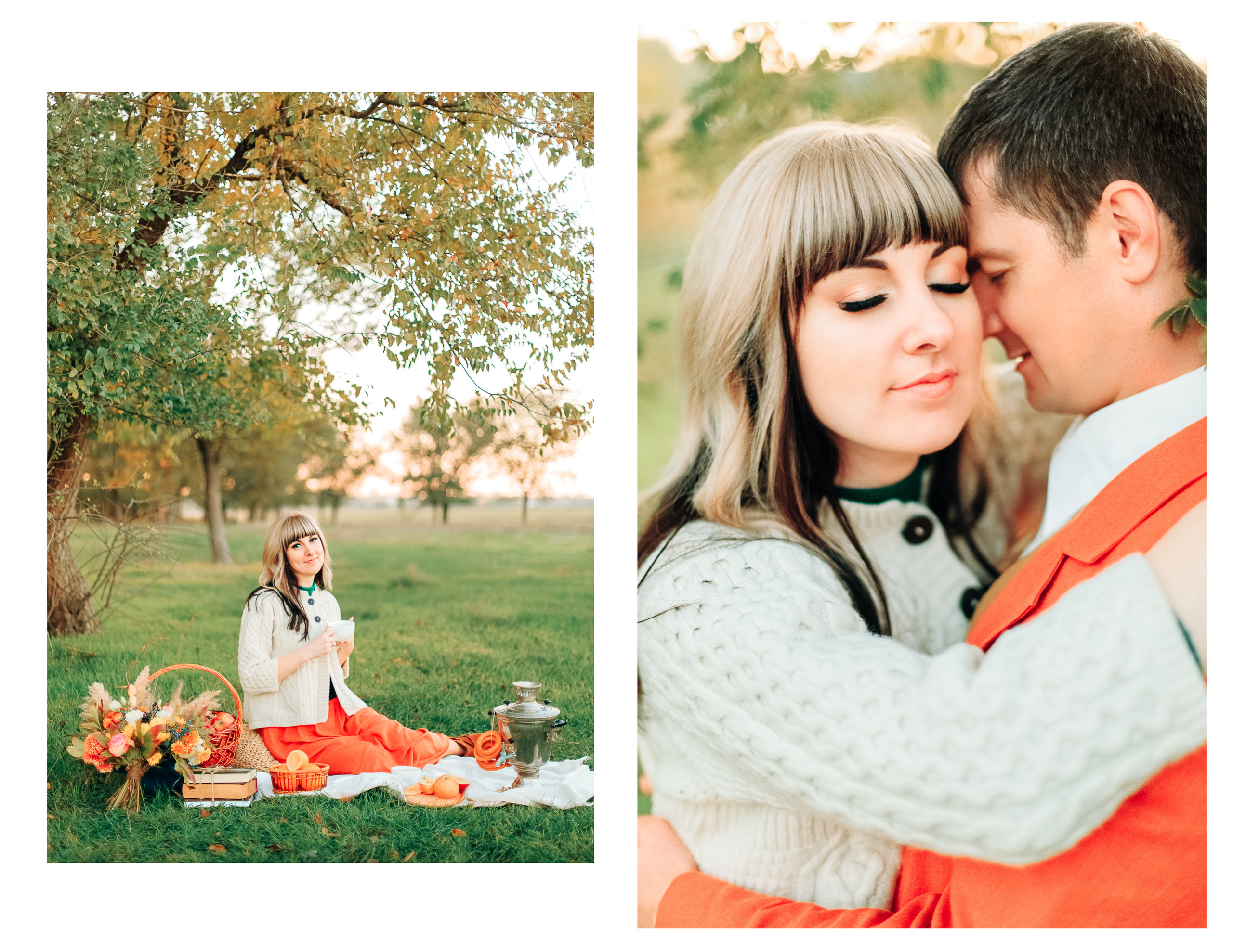 Осенняя фотосессия на природе. Diana Di — private photo editor for photographers