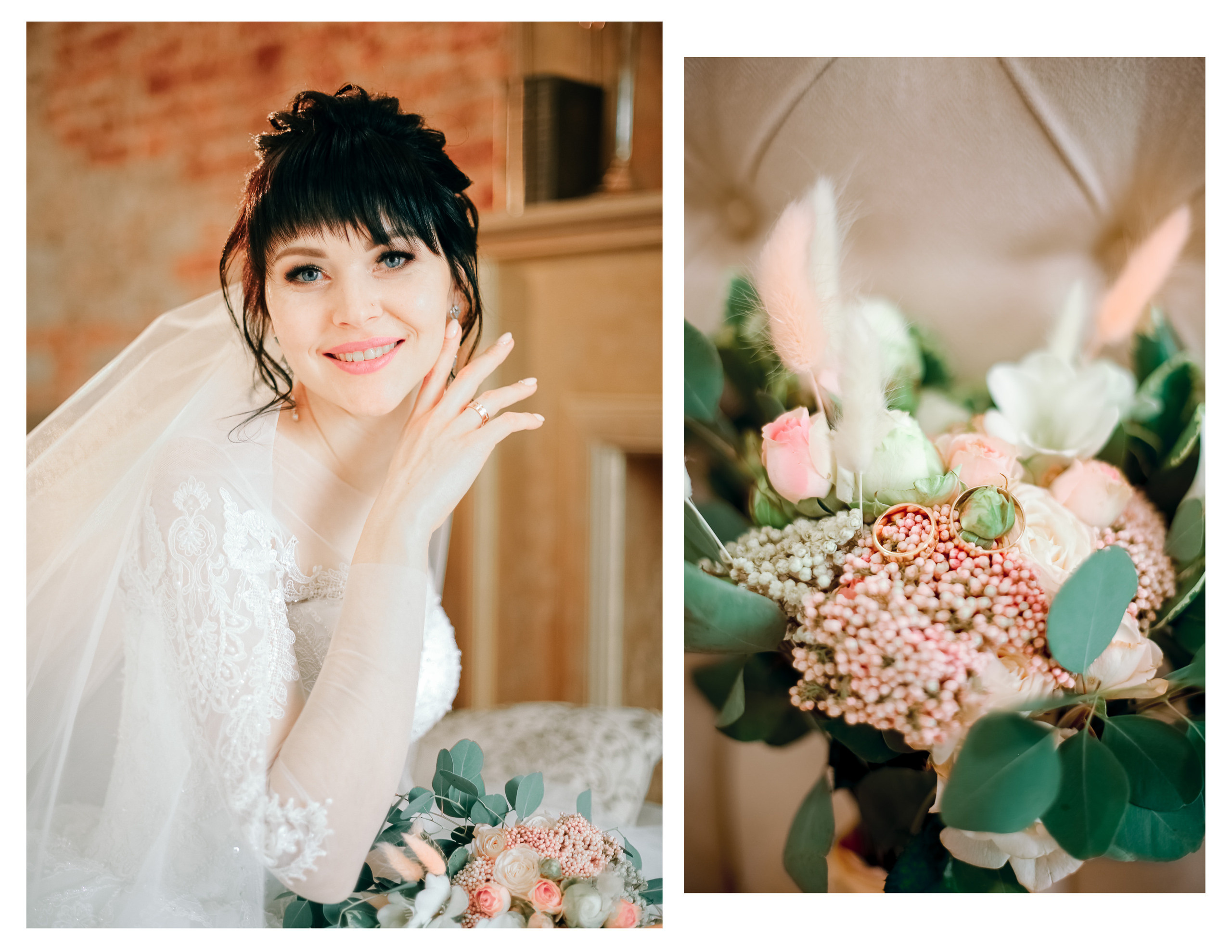 Фотосессия красивой пары в студии. Diana Di — private photo editor for photographers