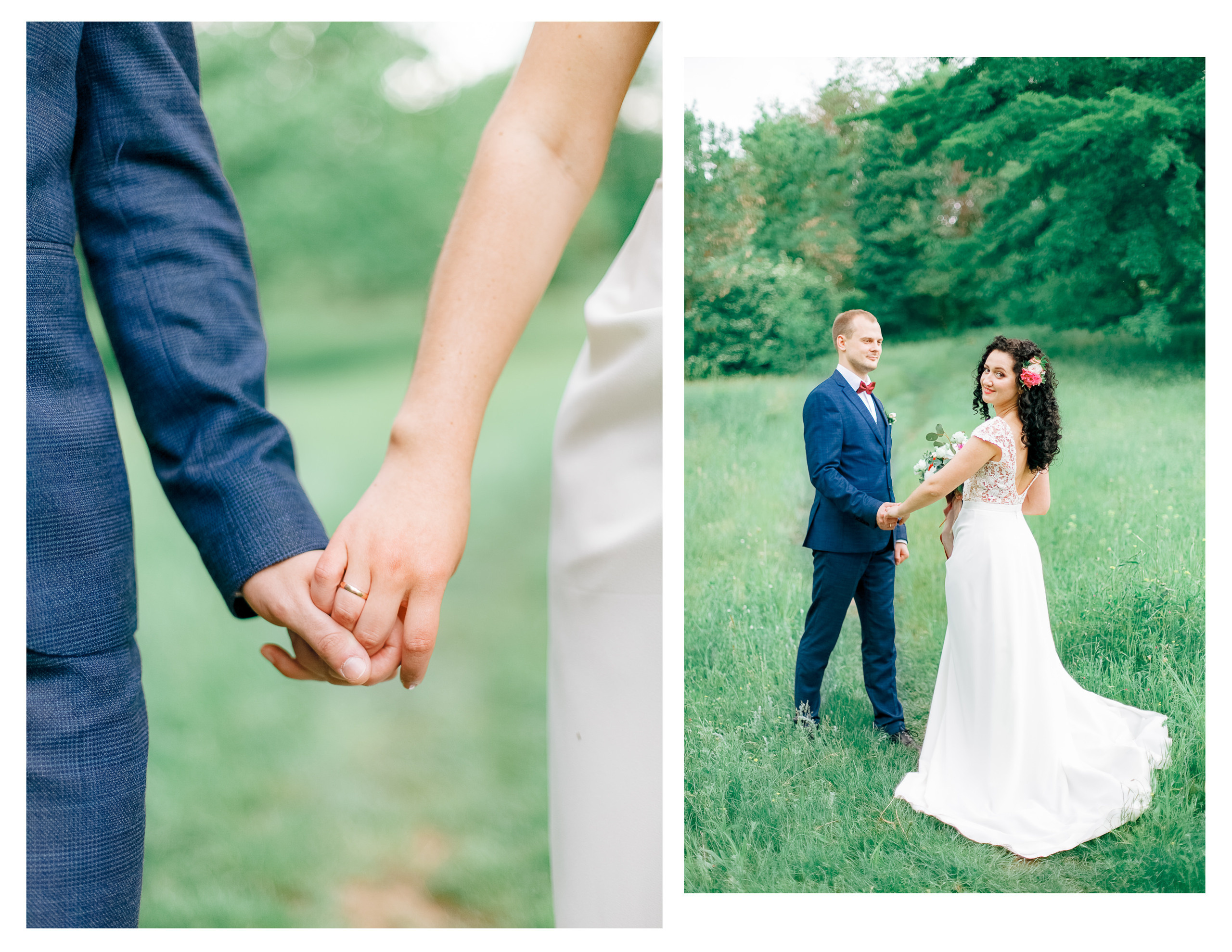 Красивая свадебная фотосессия на природе. Diana Di — private photo editor for photographers