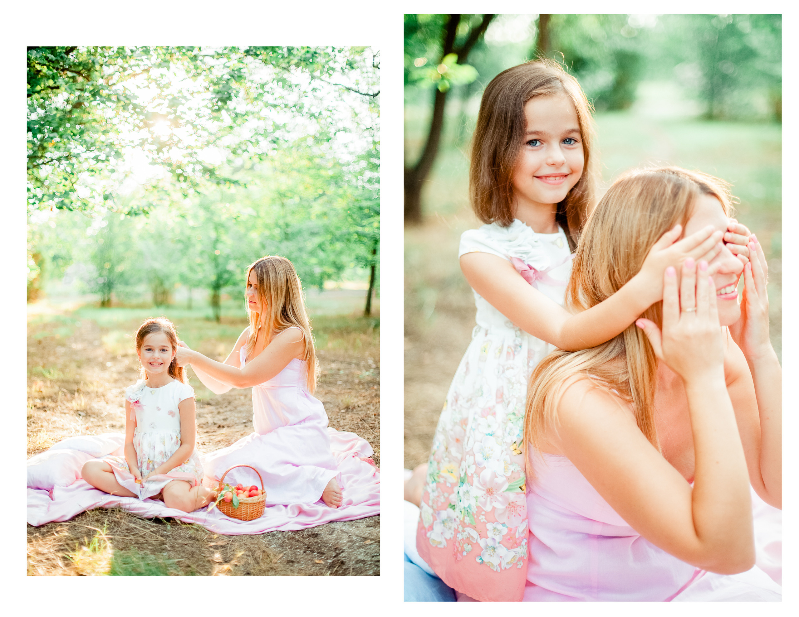 Family walk. Diana Di — private photo editor for photographers