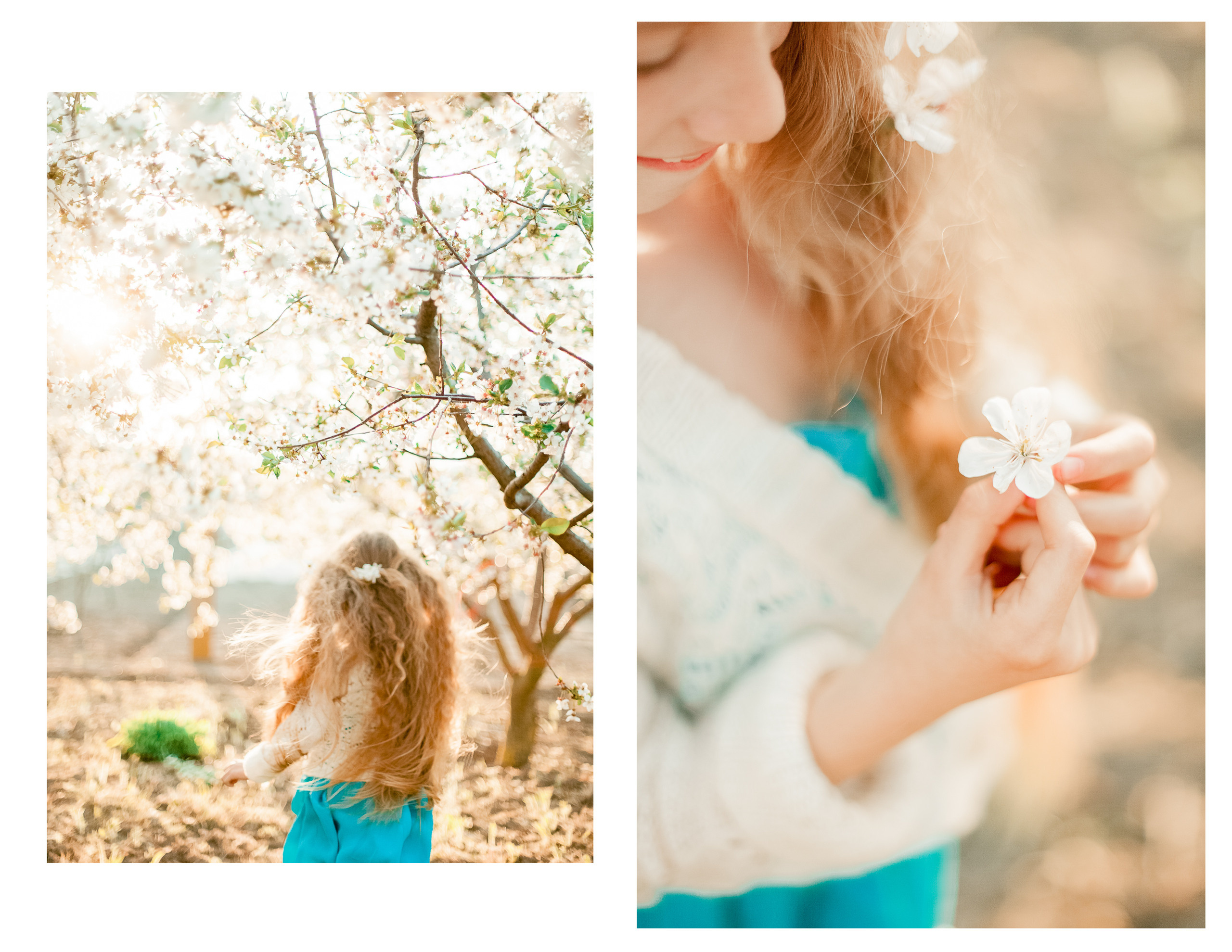 Spring girl. Diana Di — private photo editor for photographers