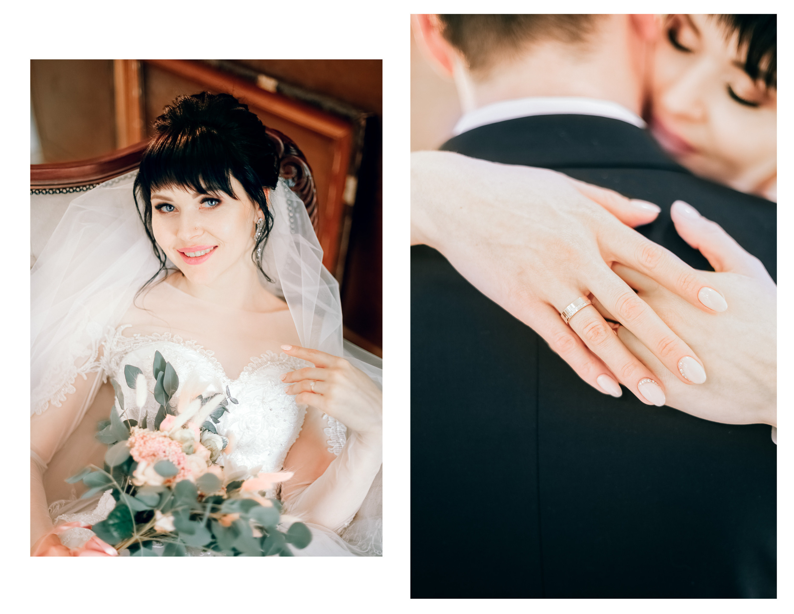 Фотосессия красивой пары в студии. Diana Di — private photo editor for photographers