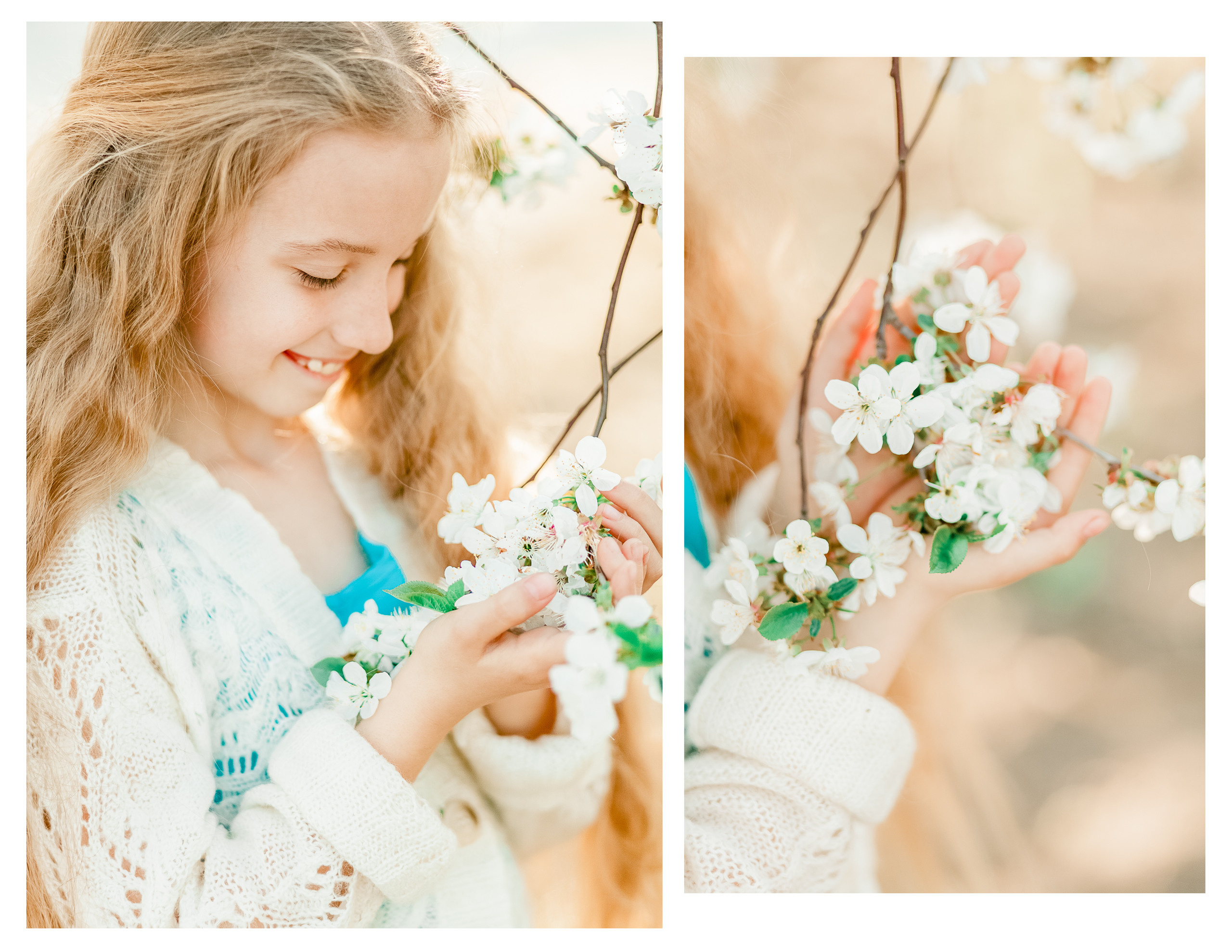 Spring girl. Diana Di — private photo editor for photographers