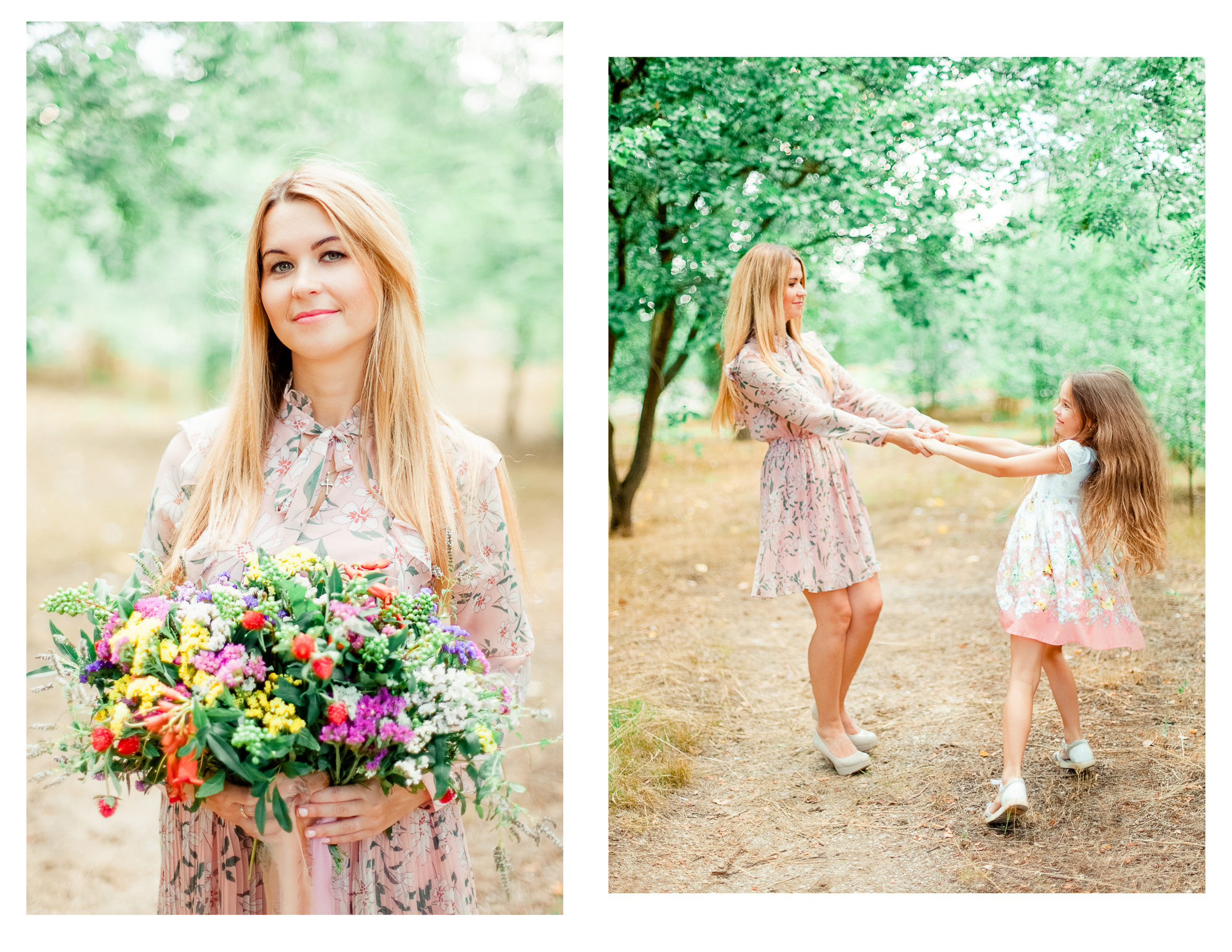 Family walk. Diana Di — private photo editor for photographers