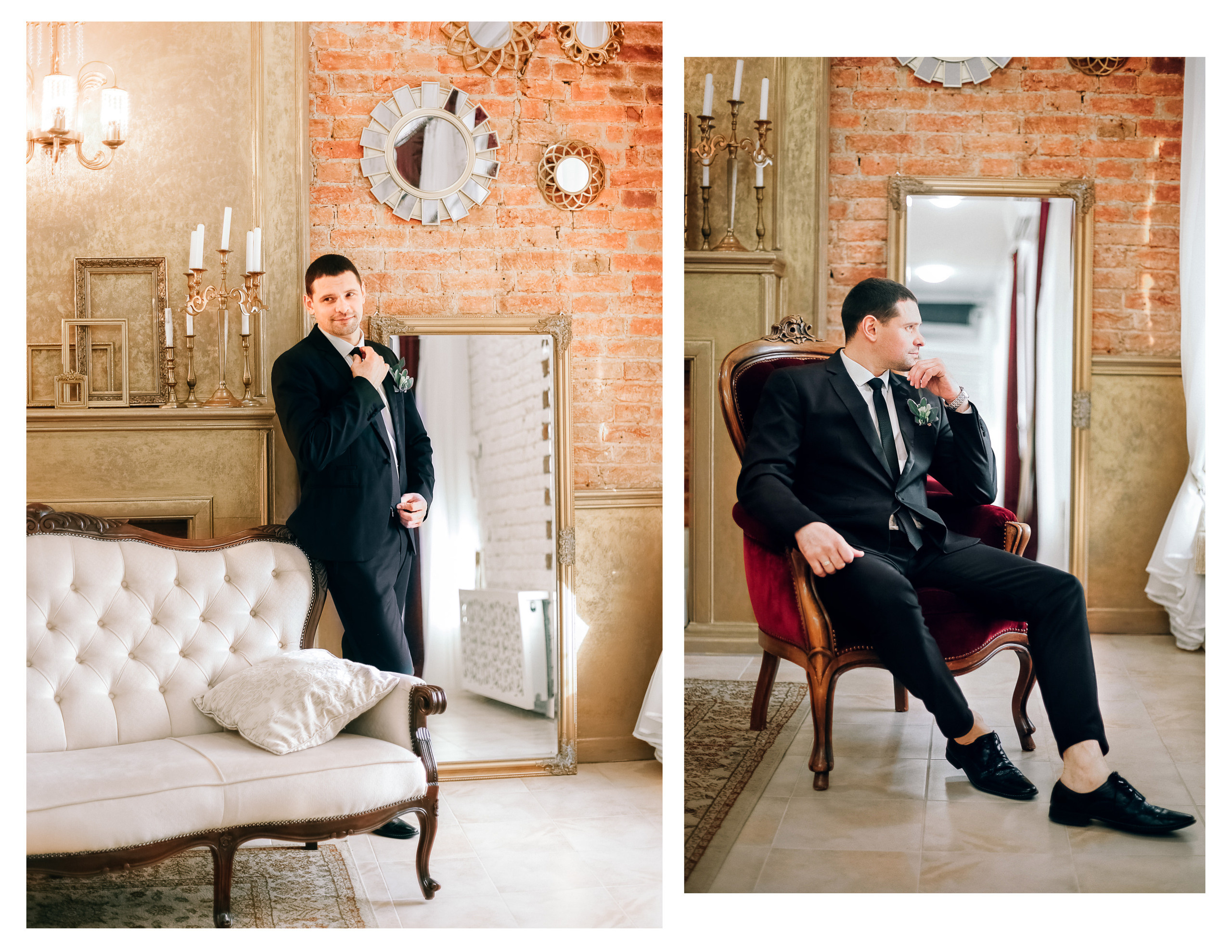 Фотосессия красивой пары в студии. Diana Di — private photo editor for photographers