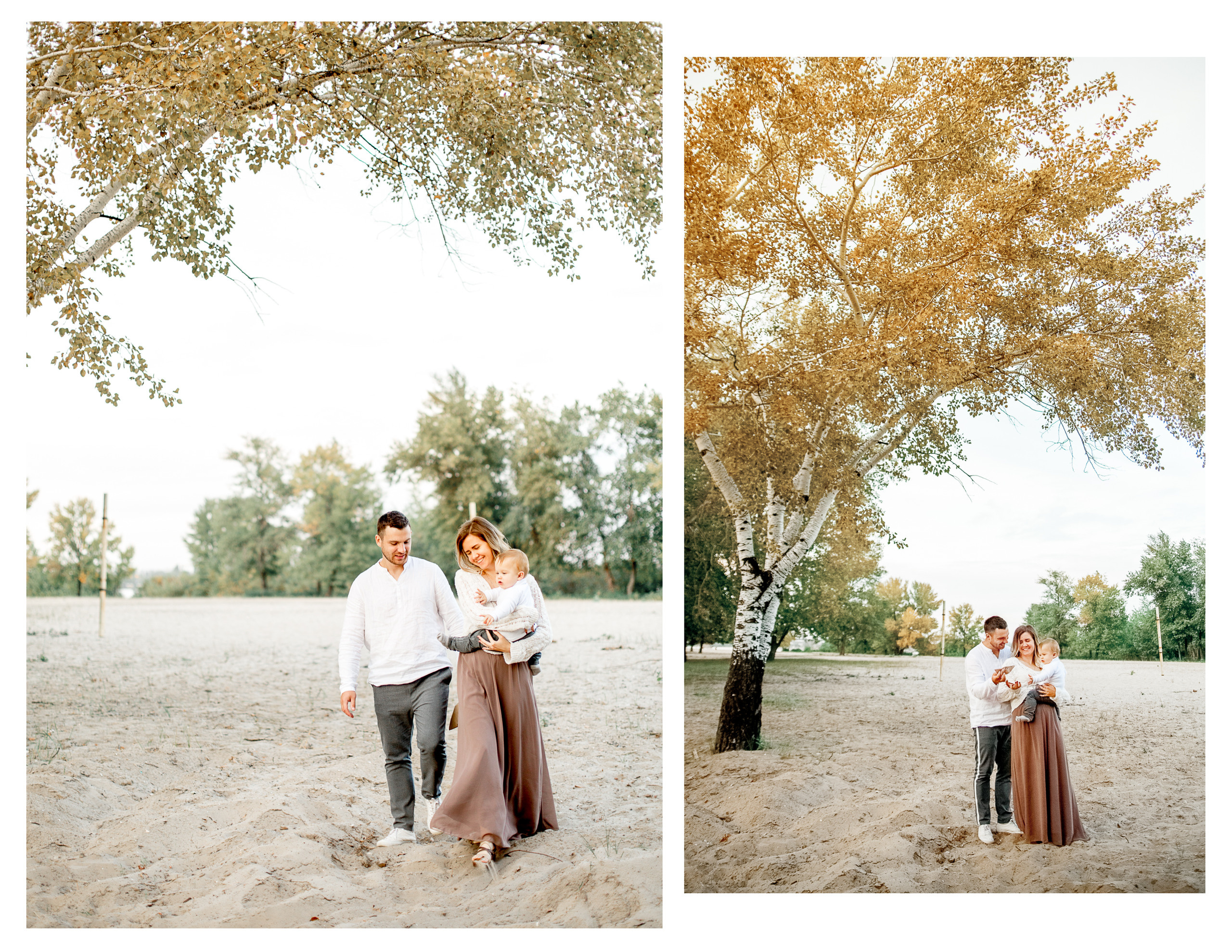 Family walk. Diana Di — private photo editor for photographers