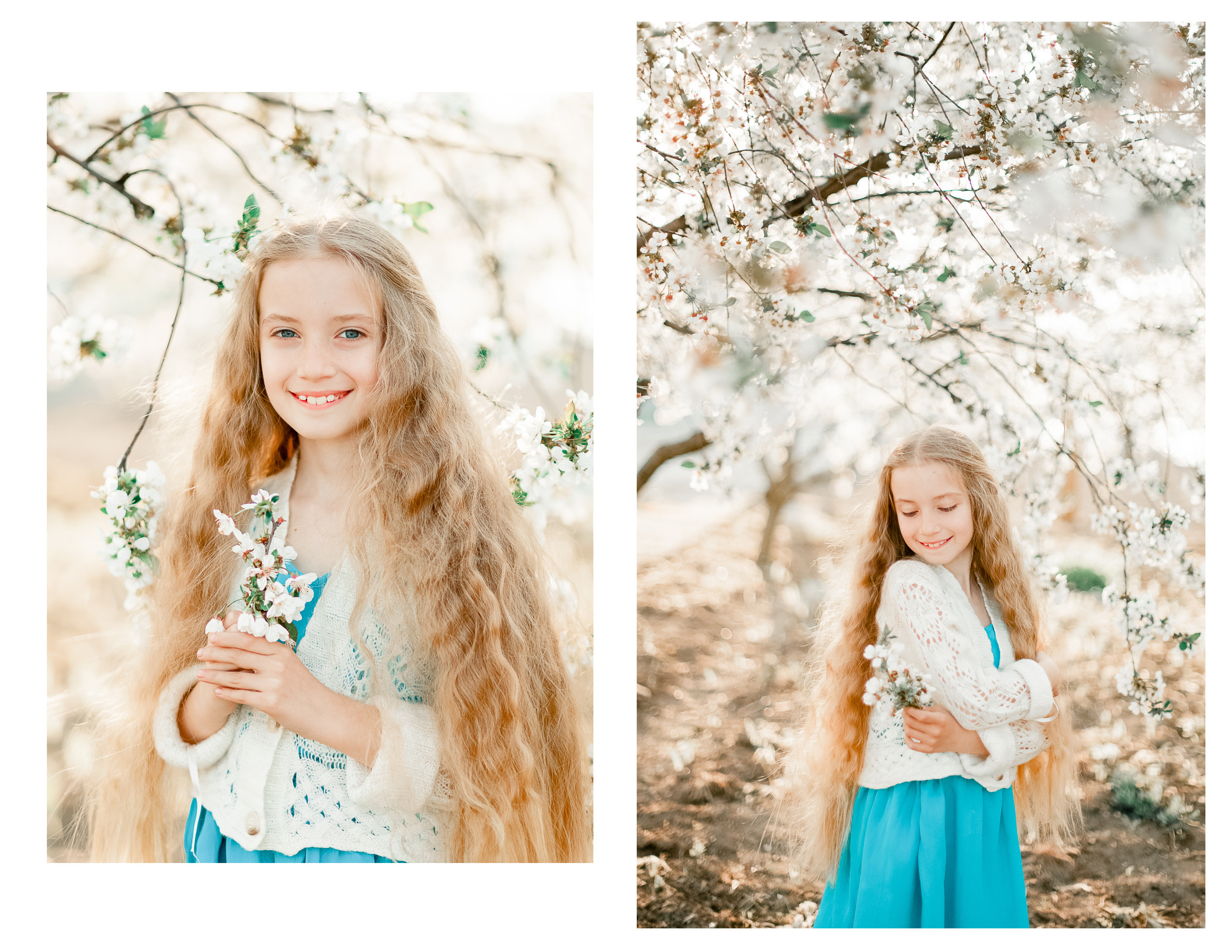 Spring girl. Diana Di — private photo editor for photographers
