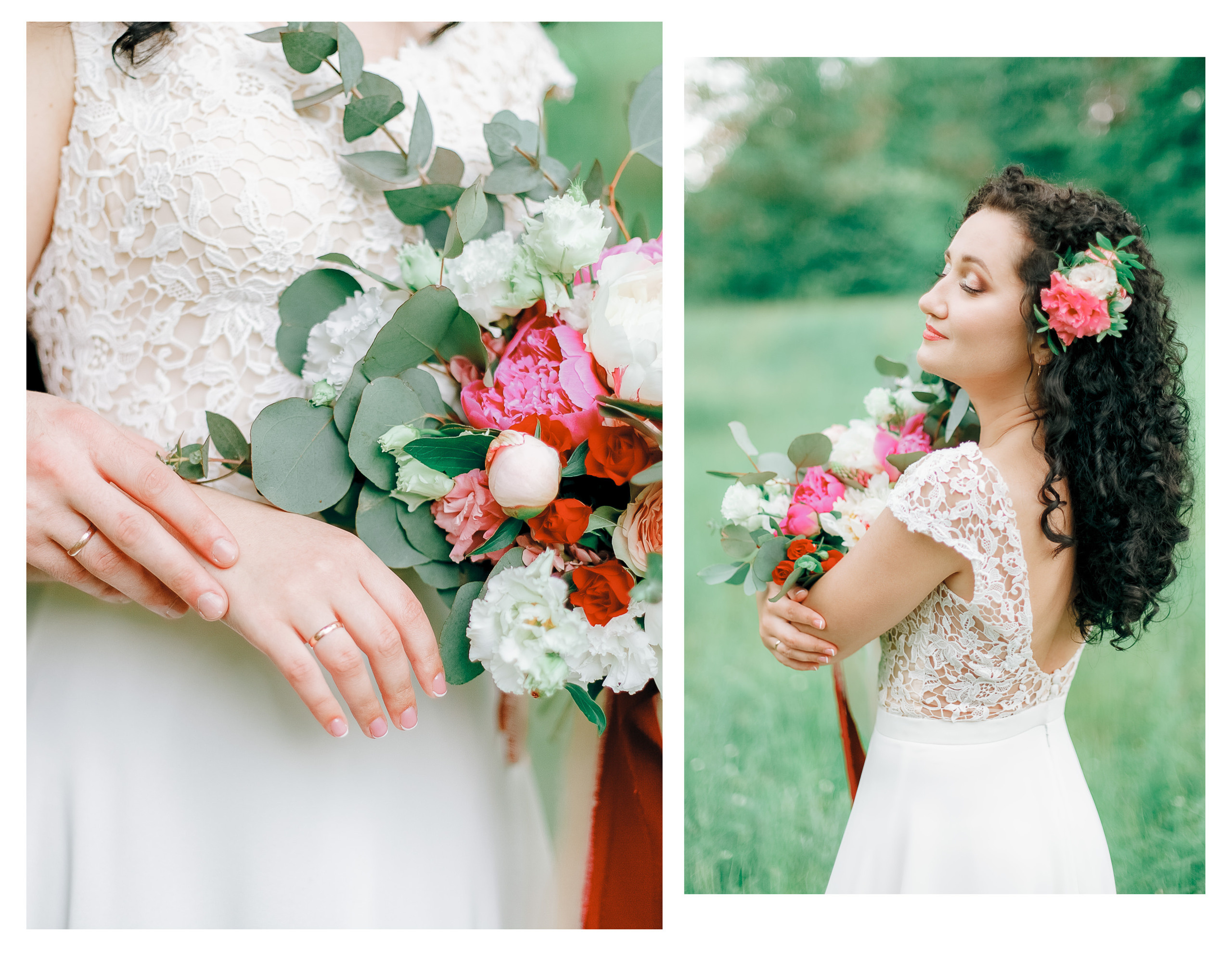 Красивая свадебная фотосессия на природе. Diana Di — private photo editor for photographers