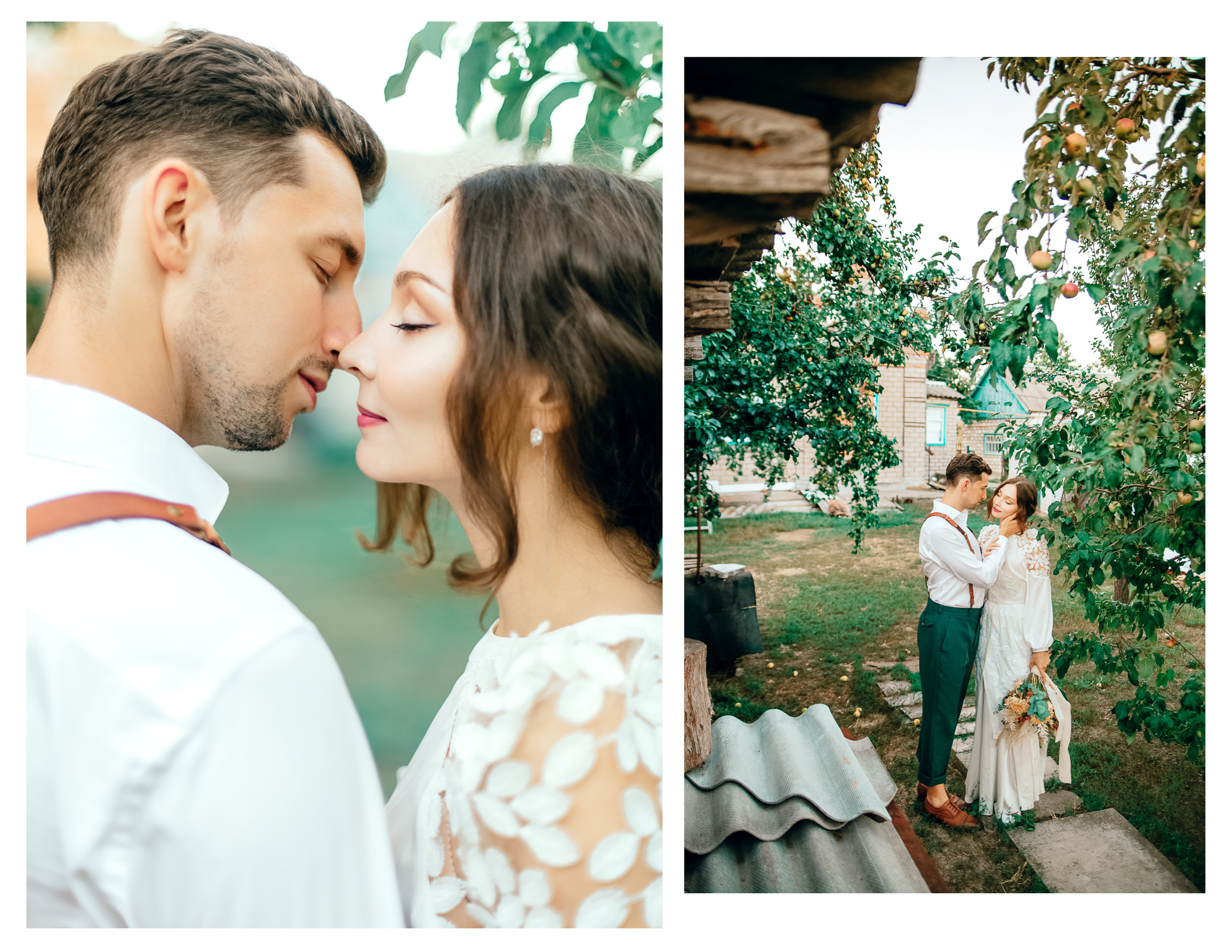 Фотосессия красивой пары в загородном доме. Diana Di — private photo editor for photographers