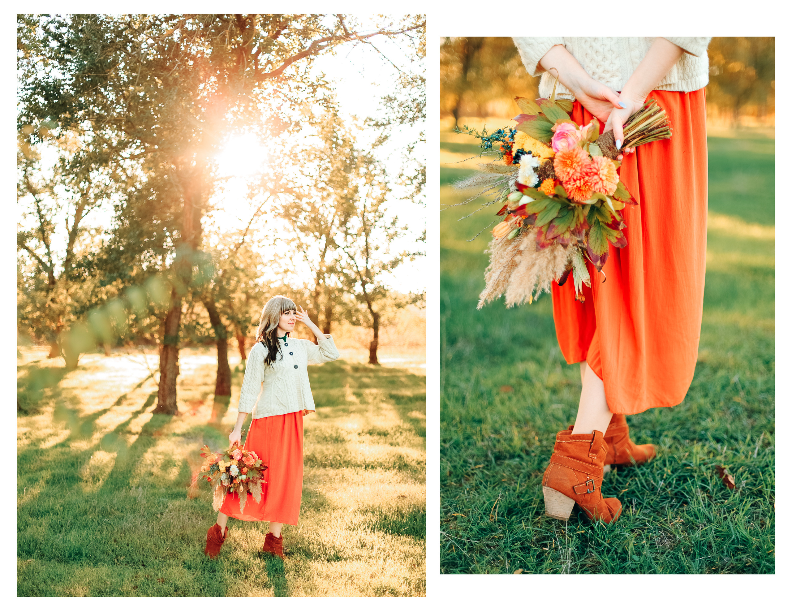 Осенняя фотосессия на природе. Diana Di — private photo editor for photographers