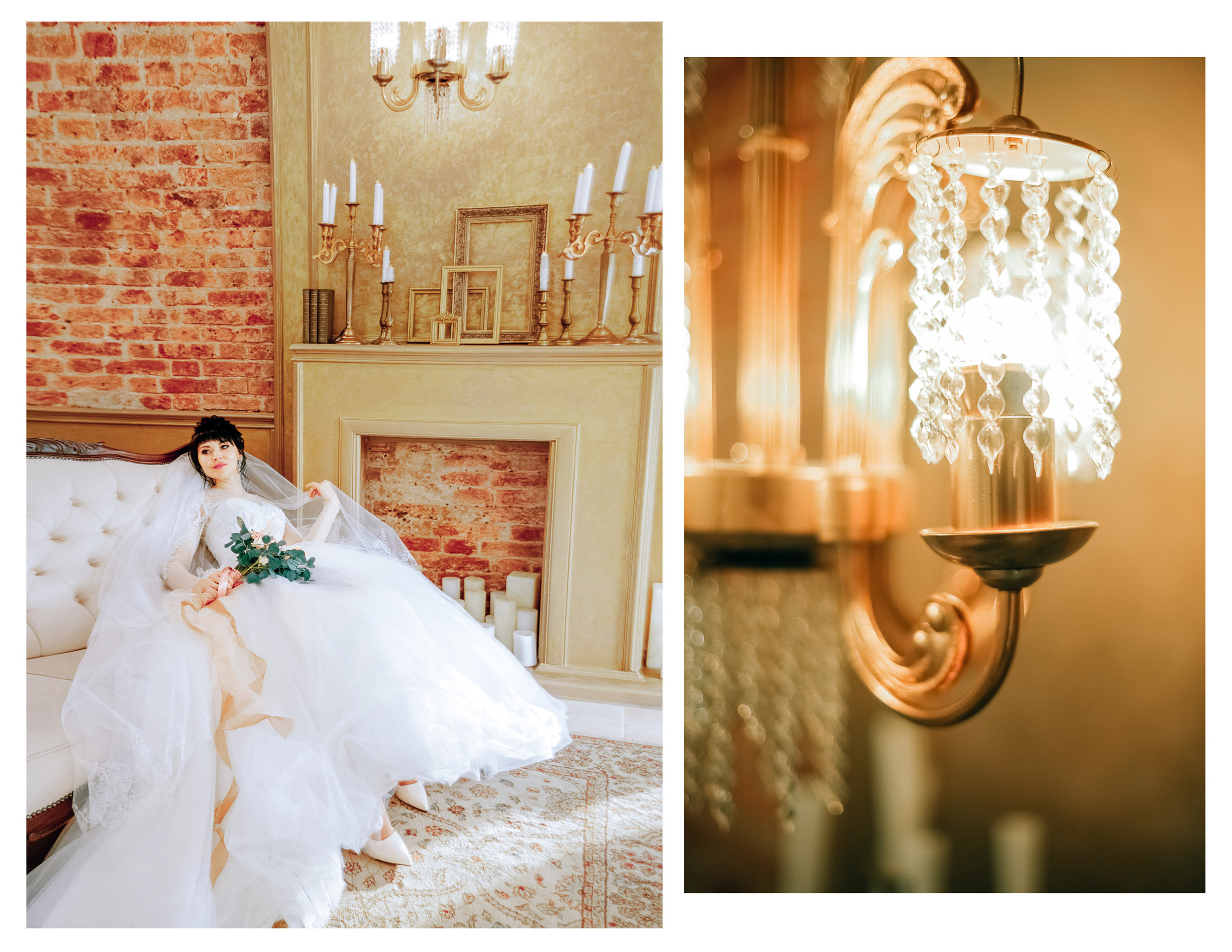 Фотосессия красивой пары в студии. Diana Di — private photo editor for photographers