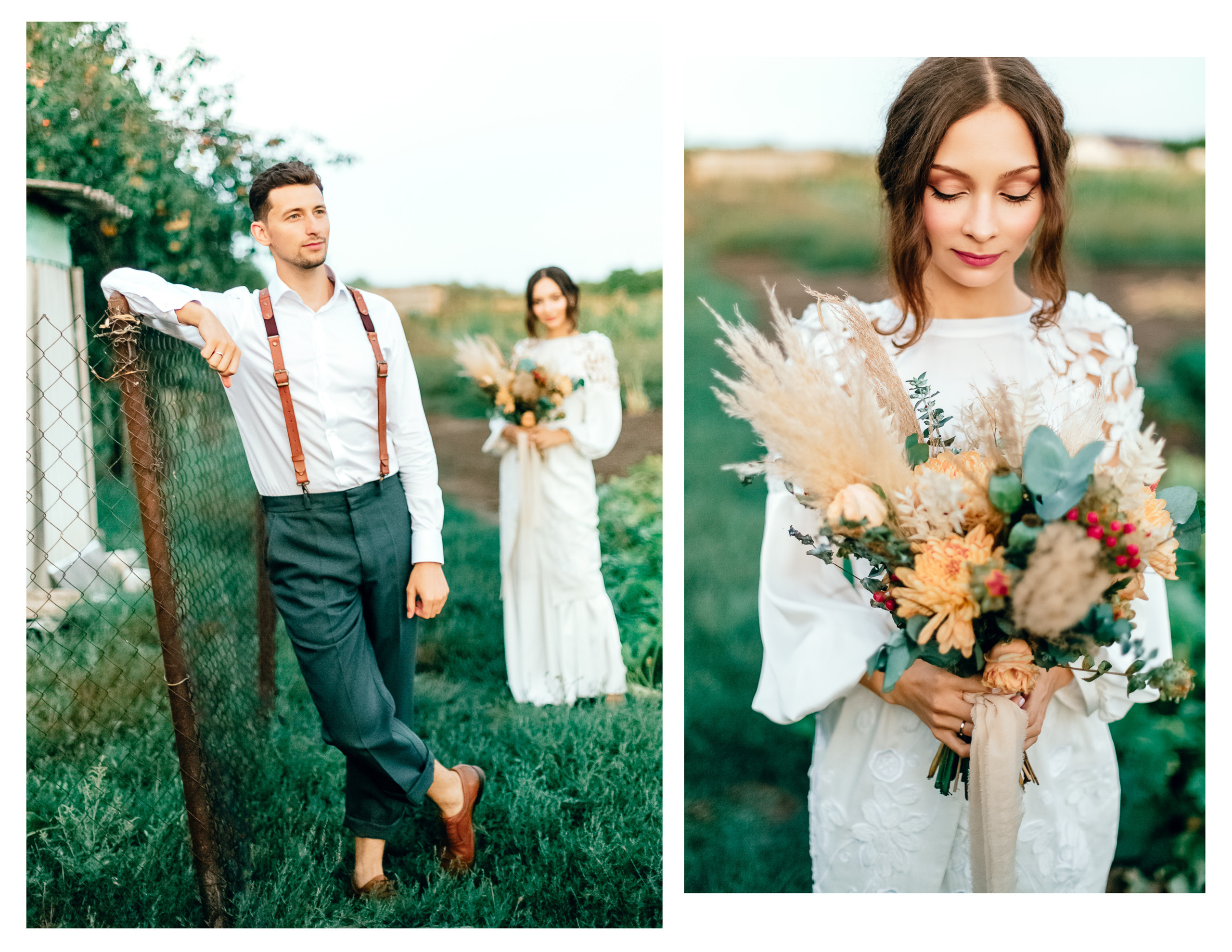 Фотосессия красивой пары в загородном доме. Diana Di — private photo editor for photographers