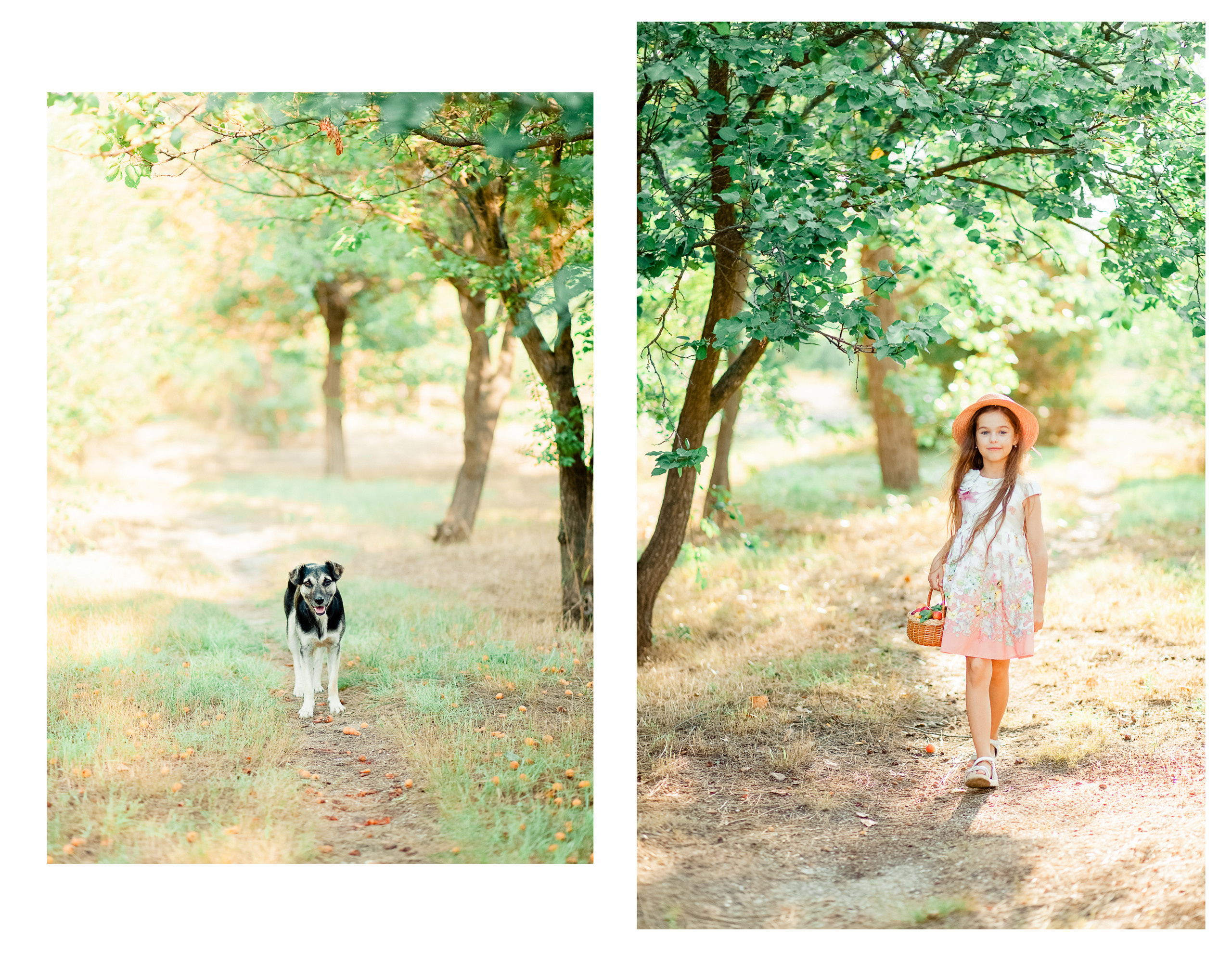 Family walk. Diana Di — private photo editor for photographers