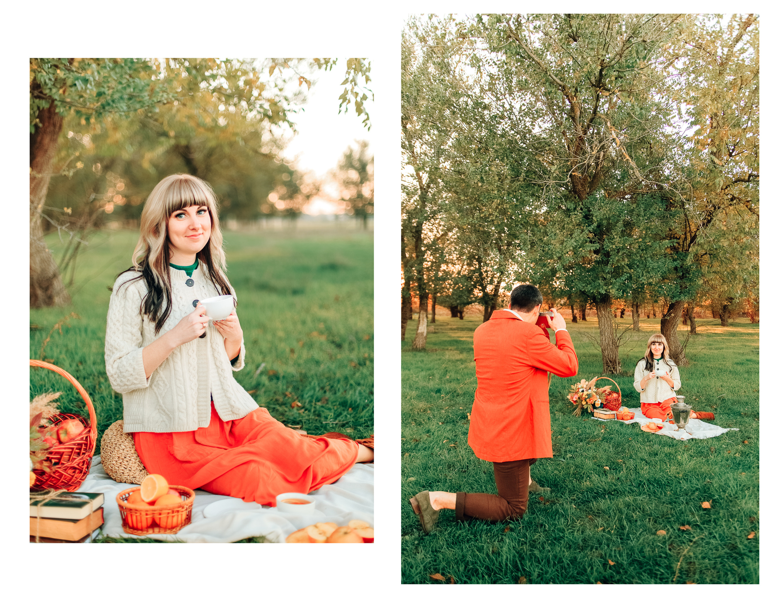 Осенняя фотосессия на природе. Diana Di — private photo editor for photographers