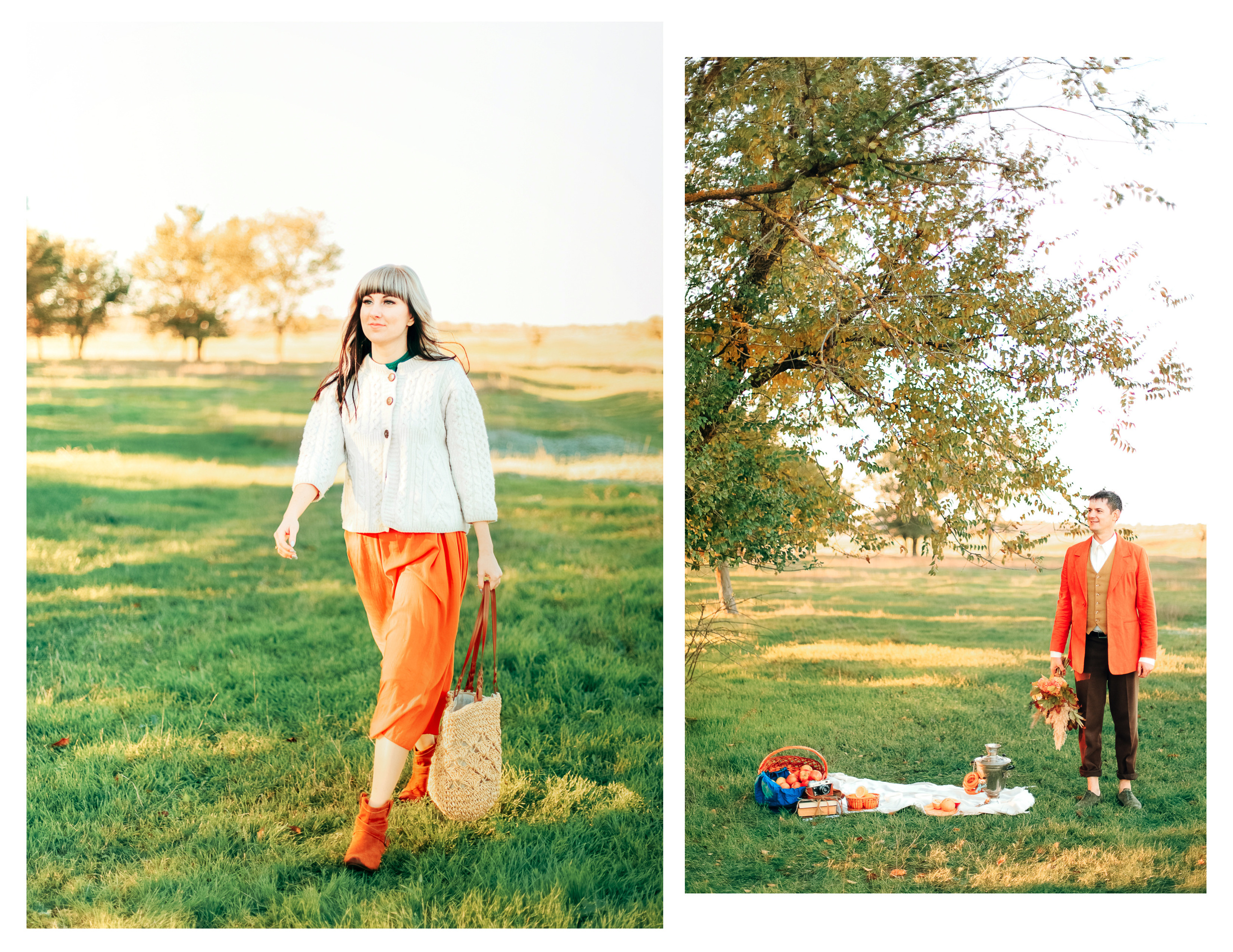 Осенняя фотосессия на природе. Diana Di — private photo editor for photographers