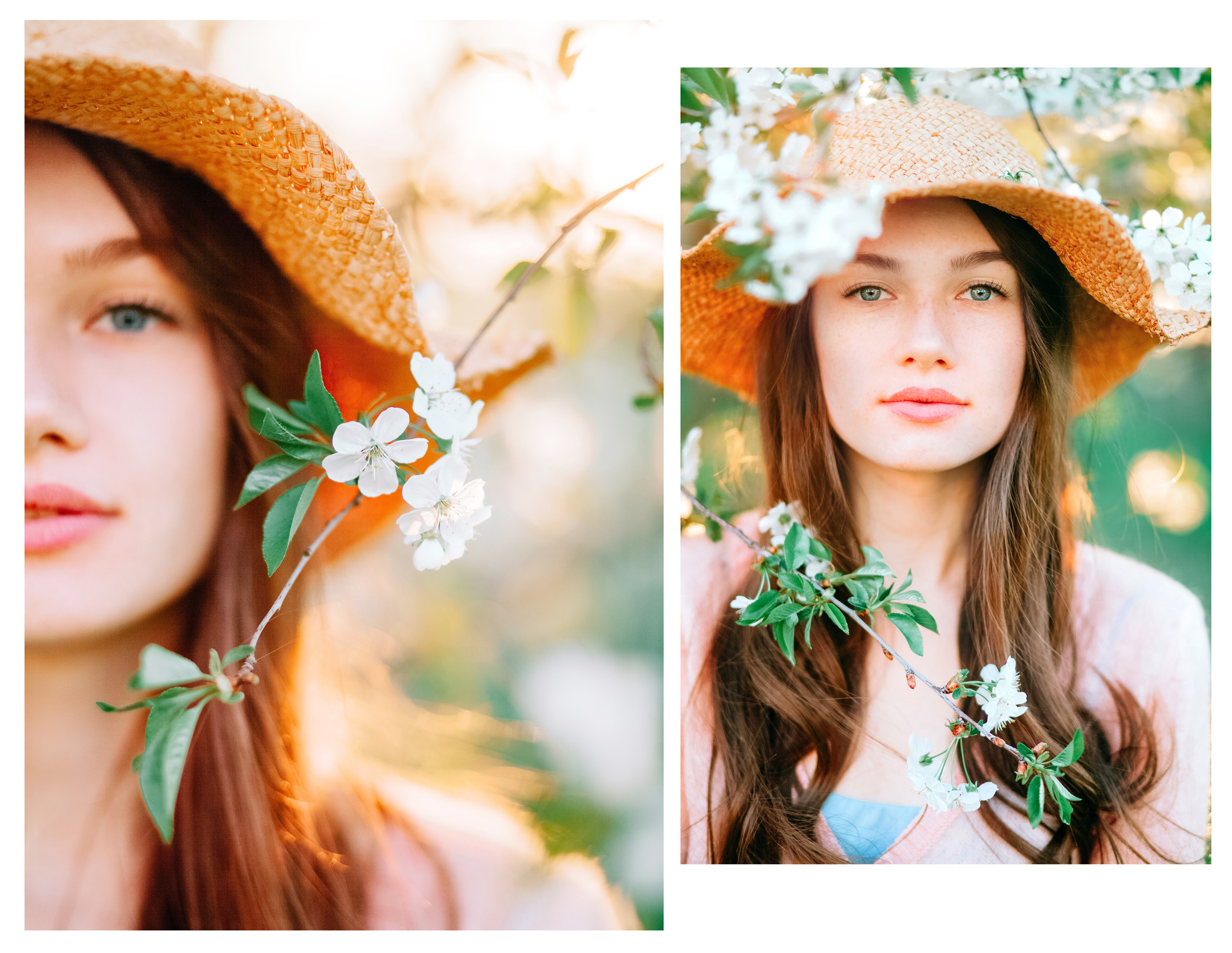 White spring. Diana Di — private photo editor for photographers